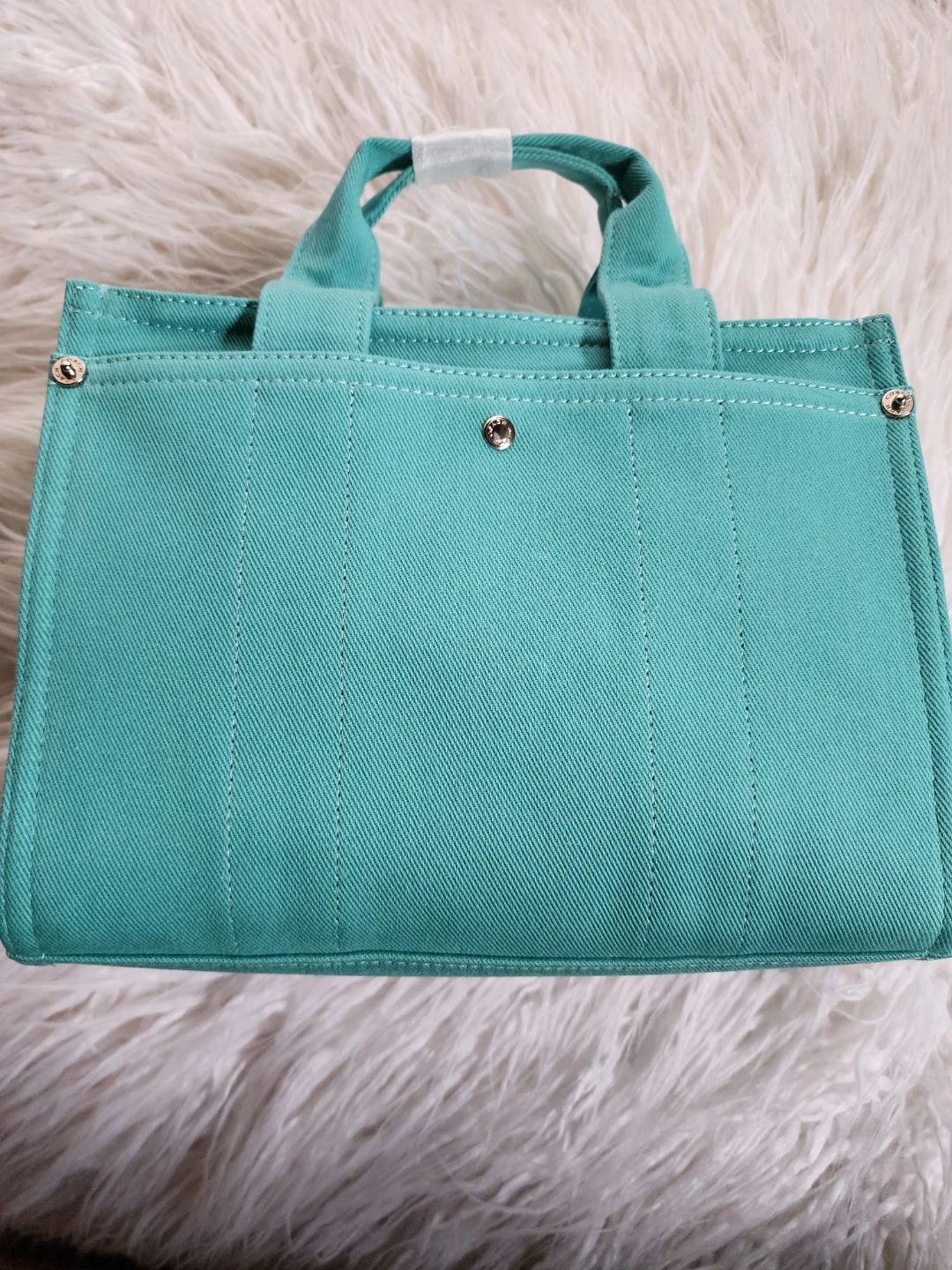 Coach New York Medium Tote Bag - Tiffany Blue - photo 4