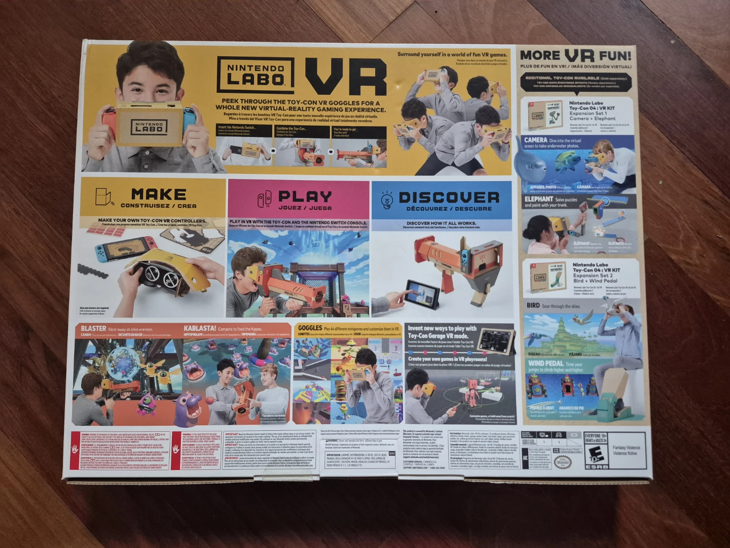 Nintendo Labo Toy-Con 04 VR Kit Starter Set + Blaster - photo 2