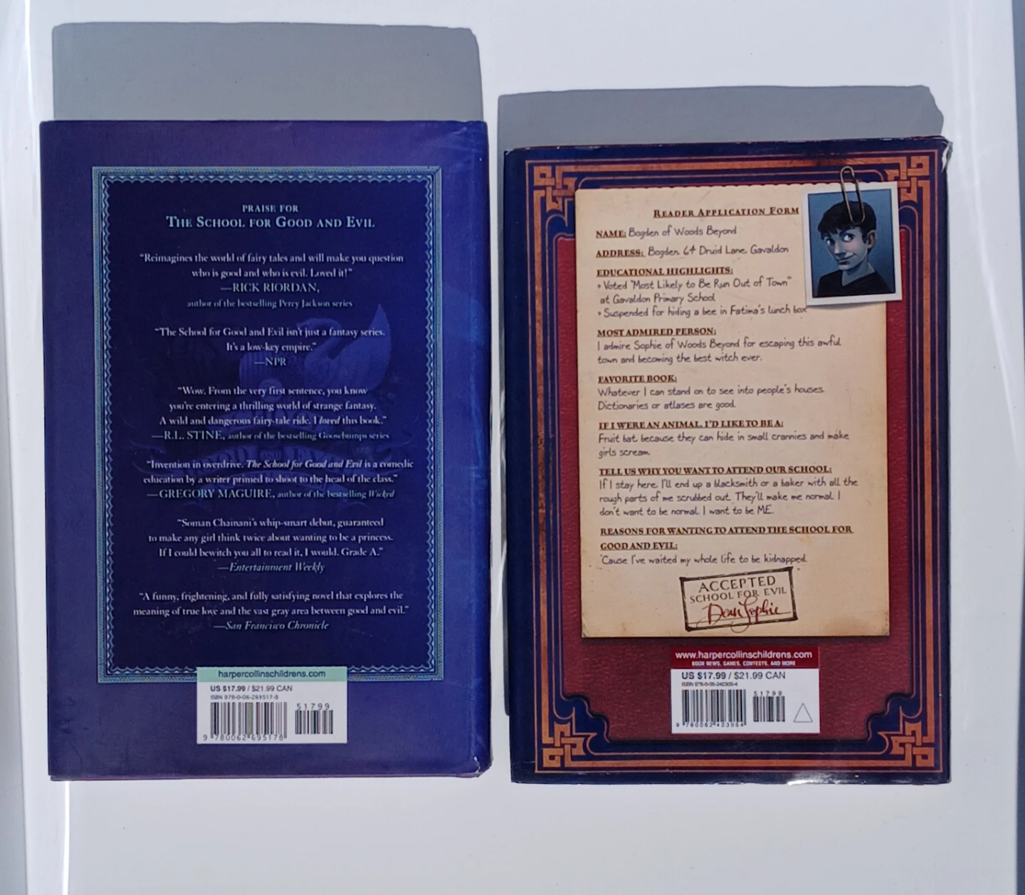 The School for Good and Evil Books 1–5 + The Ever Never Handbook - photo 4