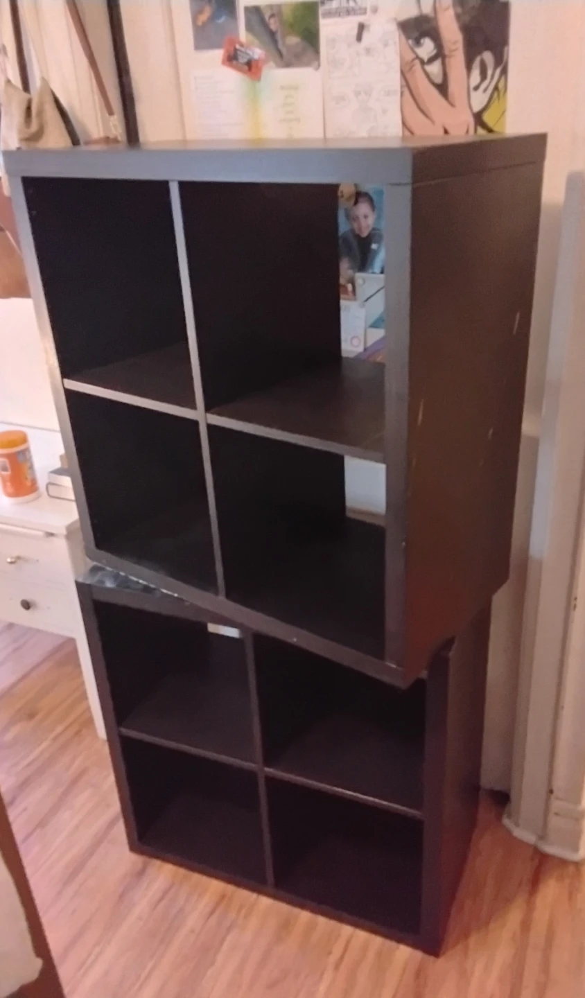 Set of 2 Ikea Kallax 4 cube storage - photo 2