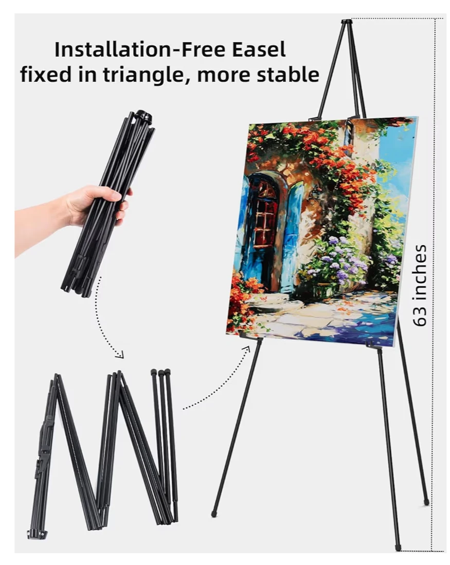 Foldable Easel - Black 8 pack - photo 2