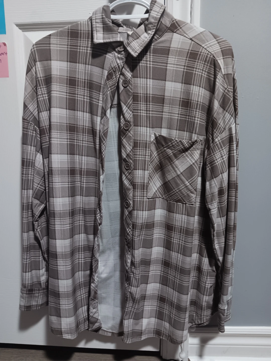 Plaid Long Sleeve Shirt M/M