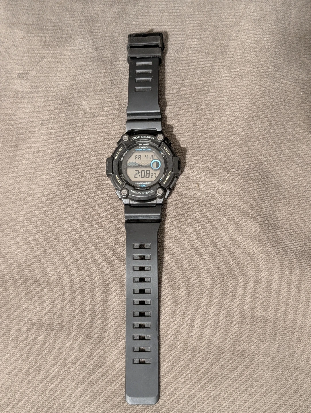 Casio Tide Graph Moon Phase Watch - photo 5