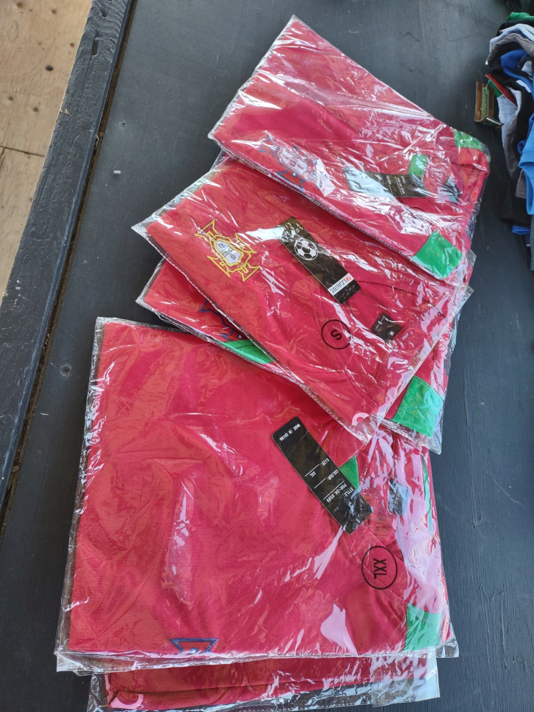 Free delivery Bundle of Soccer Jerseys selling them as Lot - photo 5