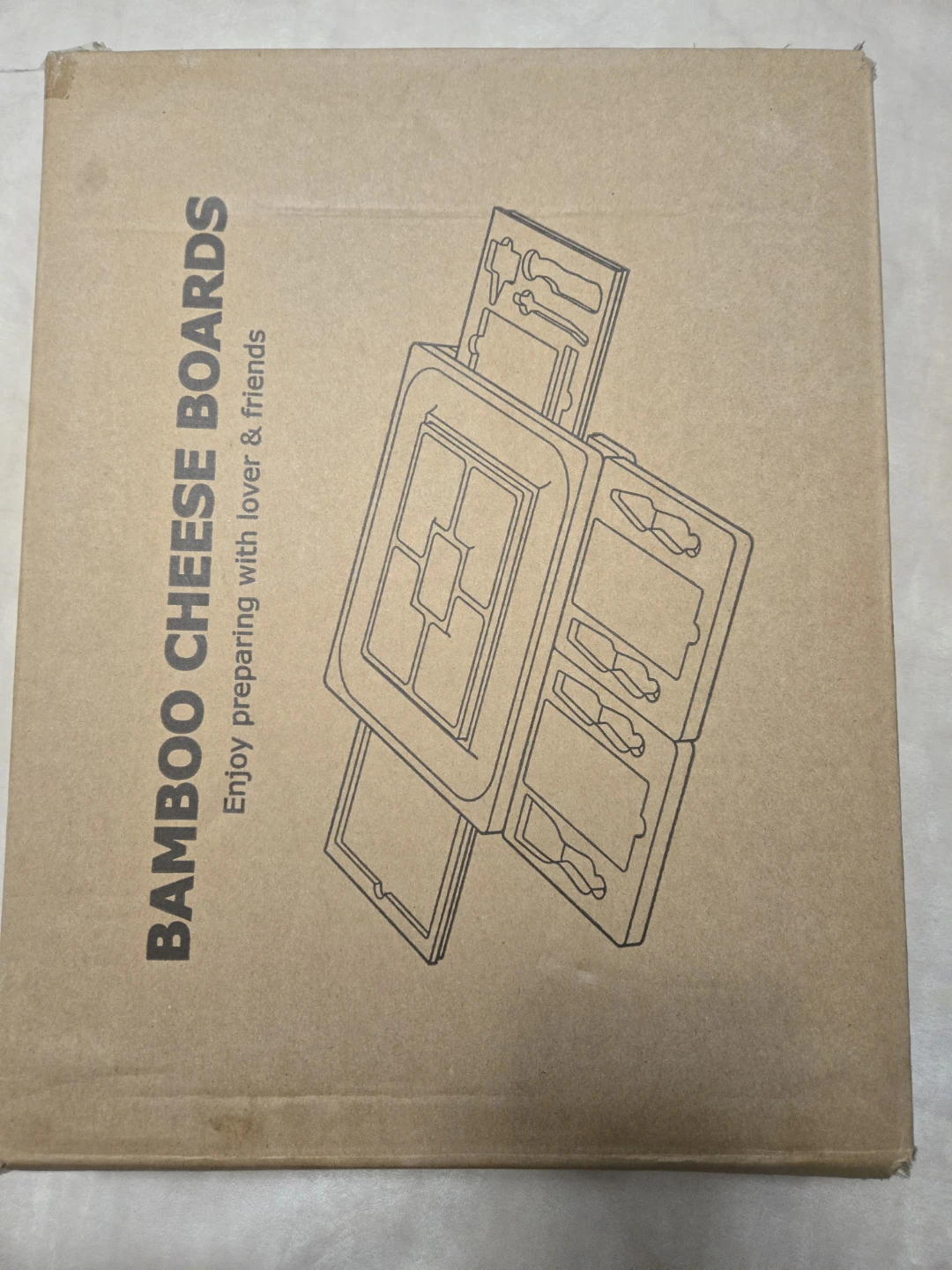 Bamboo Cheese Board