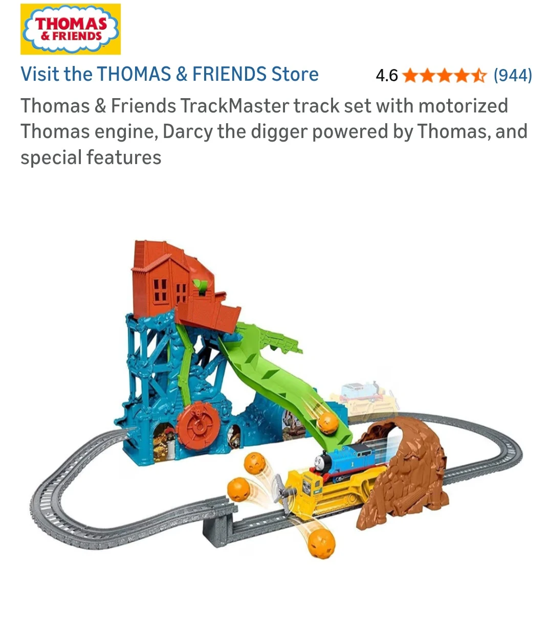 Thomas & Friends TrackMaster Train Set