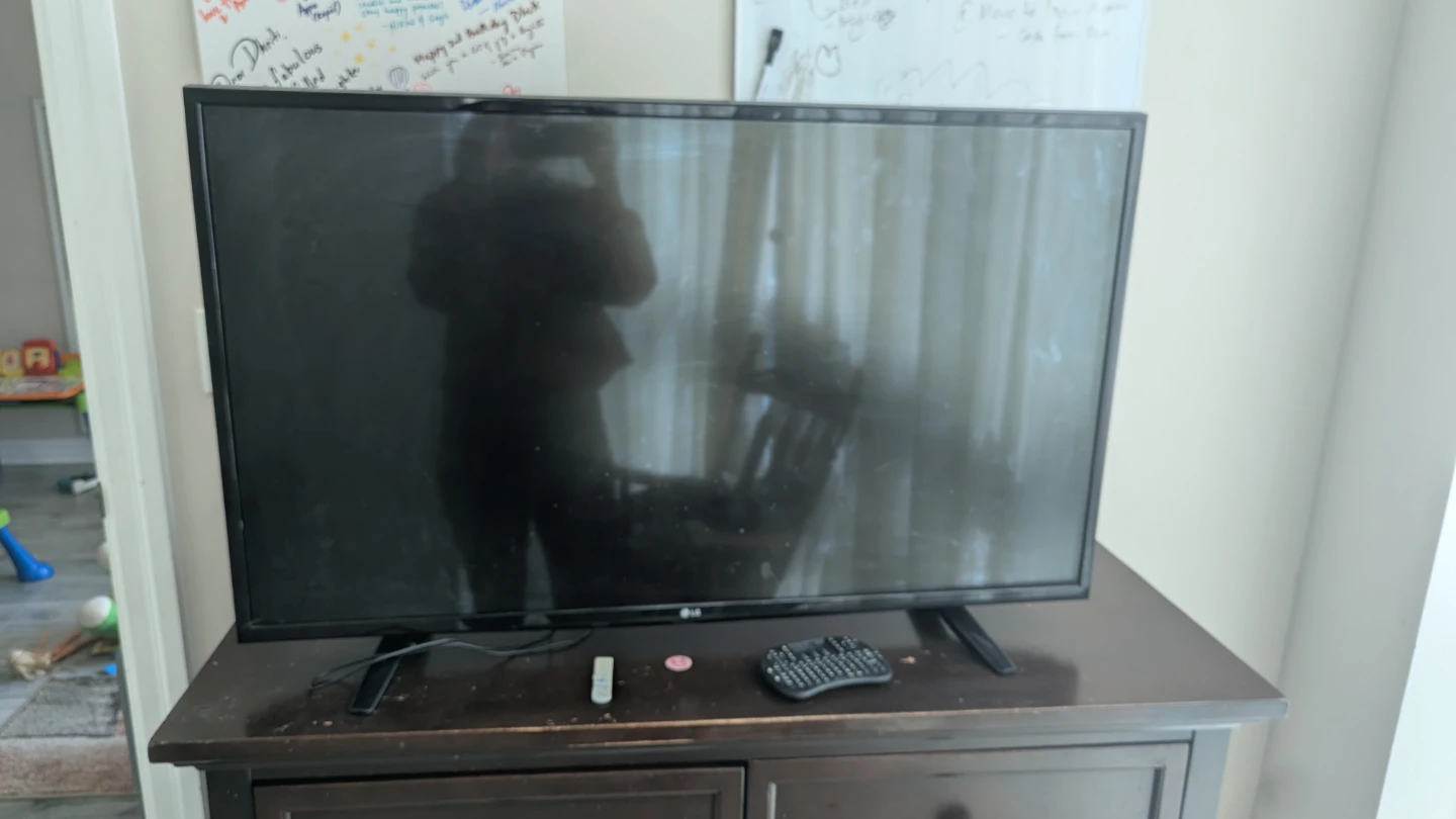 LG Flat Screen TV with Chromecast
