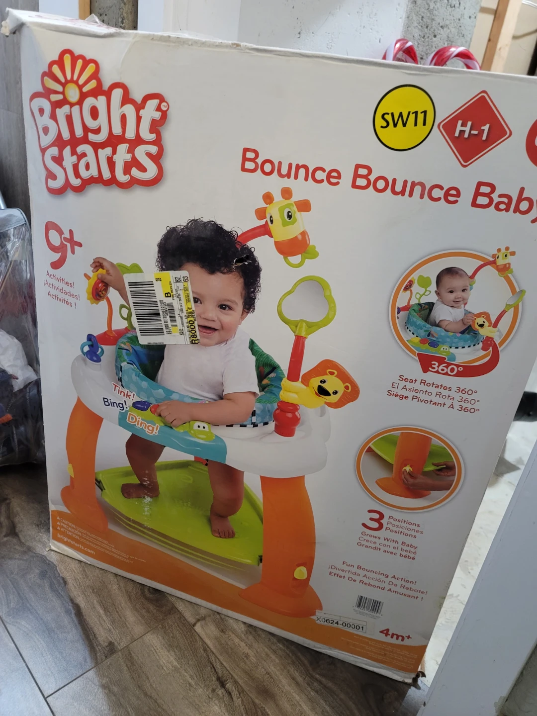 Bright Starts Bounce Bounce Baby Activity Center
