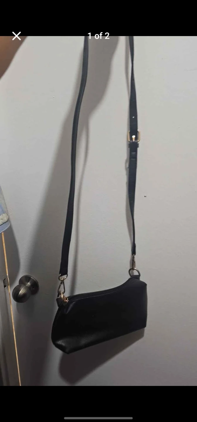 Black crossbody bag