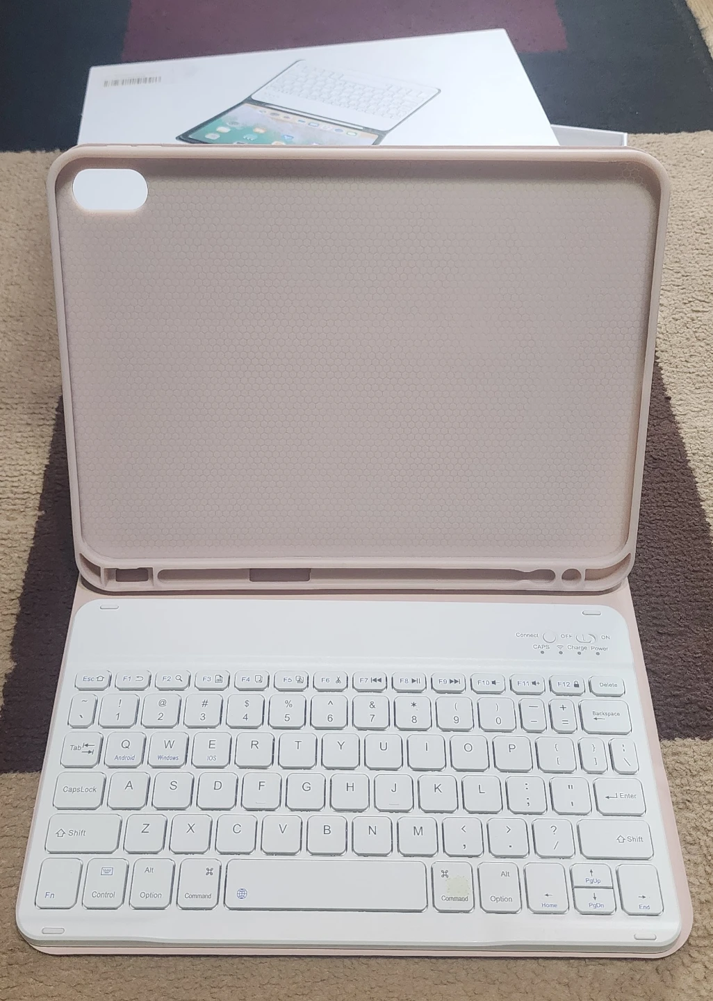 JKŞML Pink Keyboard Case for iPad 10th/11th Gen - photo 3