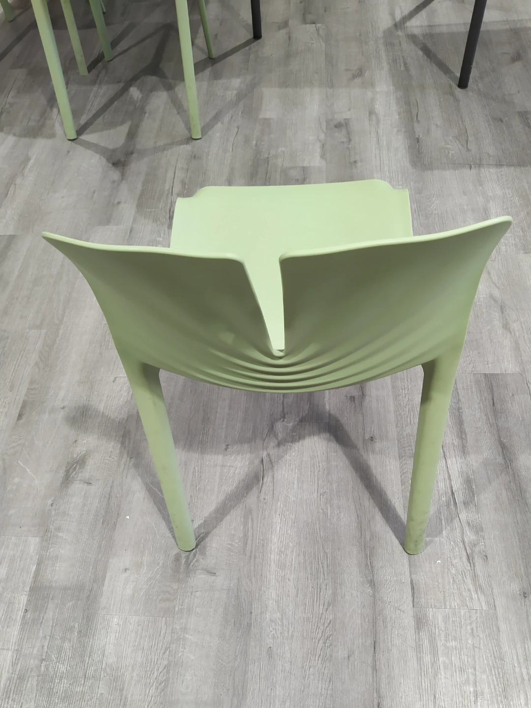 Almost new Stacking Chair - Light Green - photo 2
