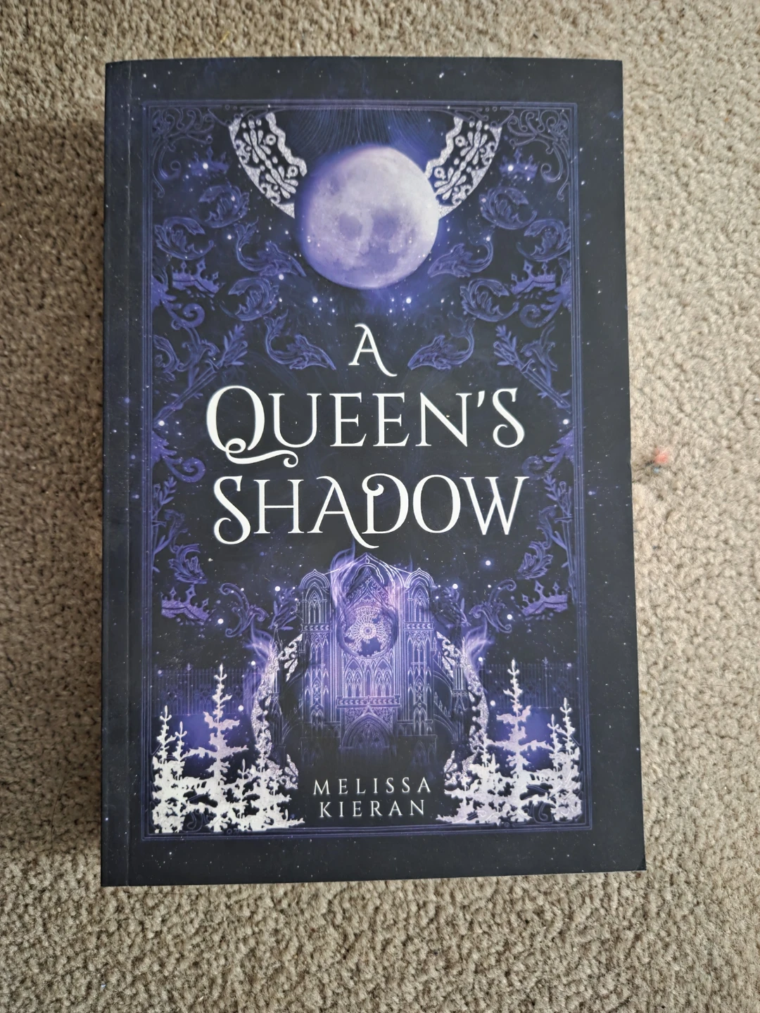 A Queen's Shadow by Melissa Kieran Book