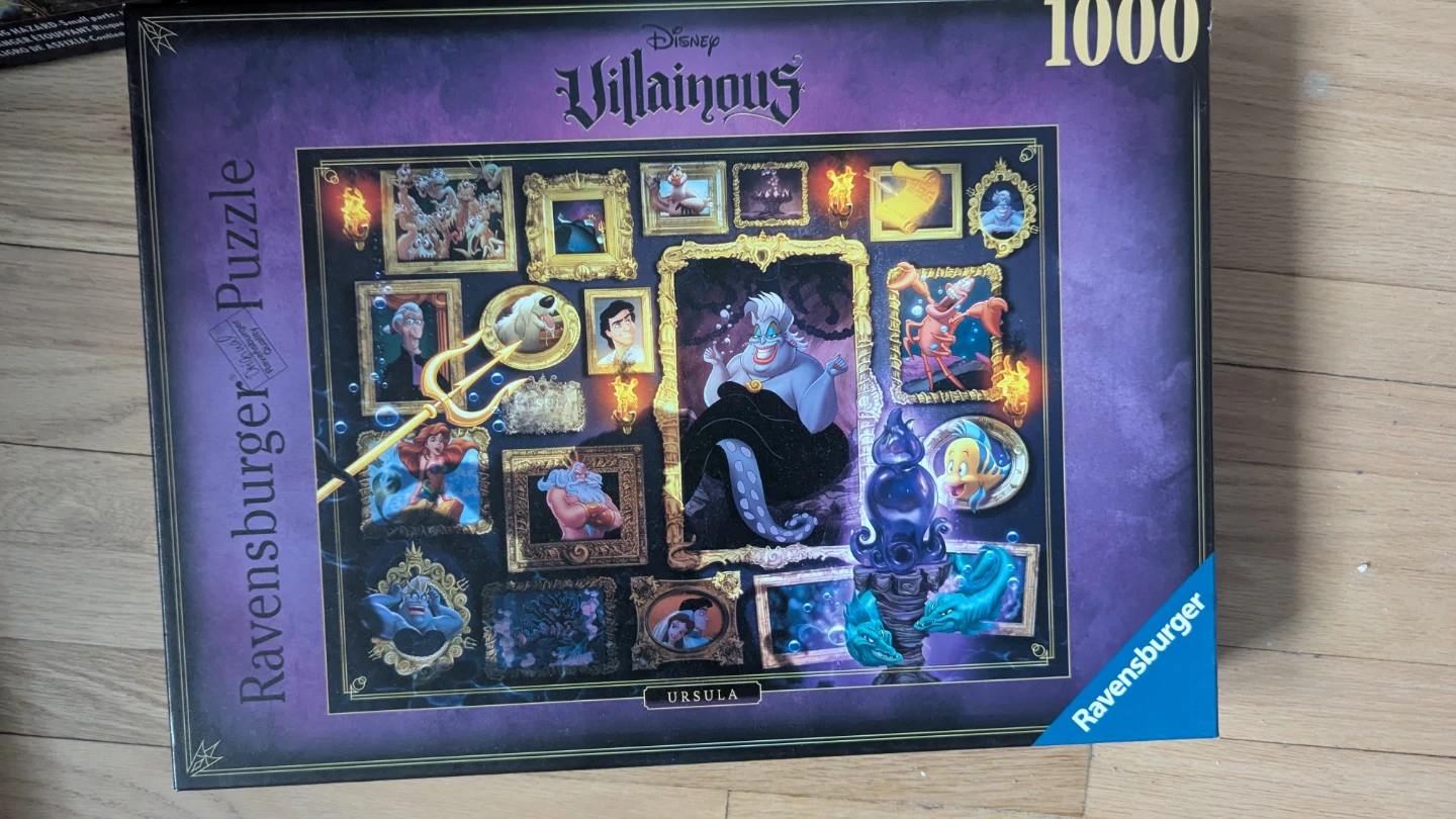 Ravensburger Disney Villainous Ursula 1000 Piece Puzzle