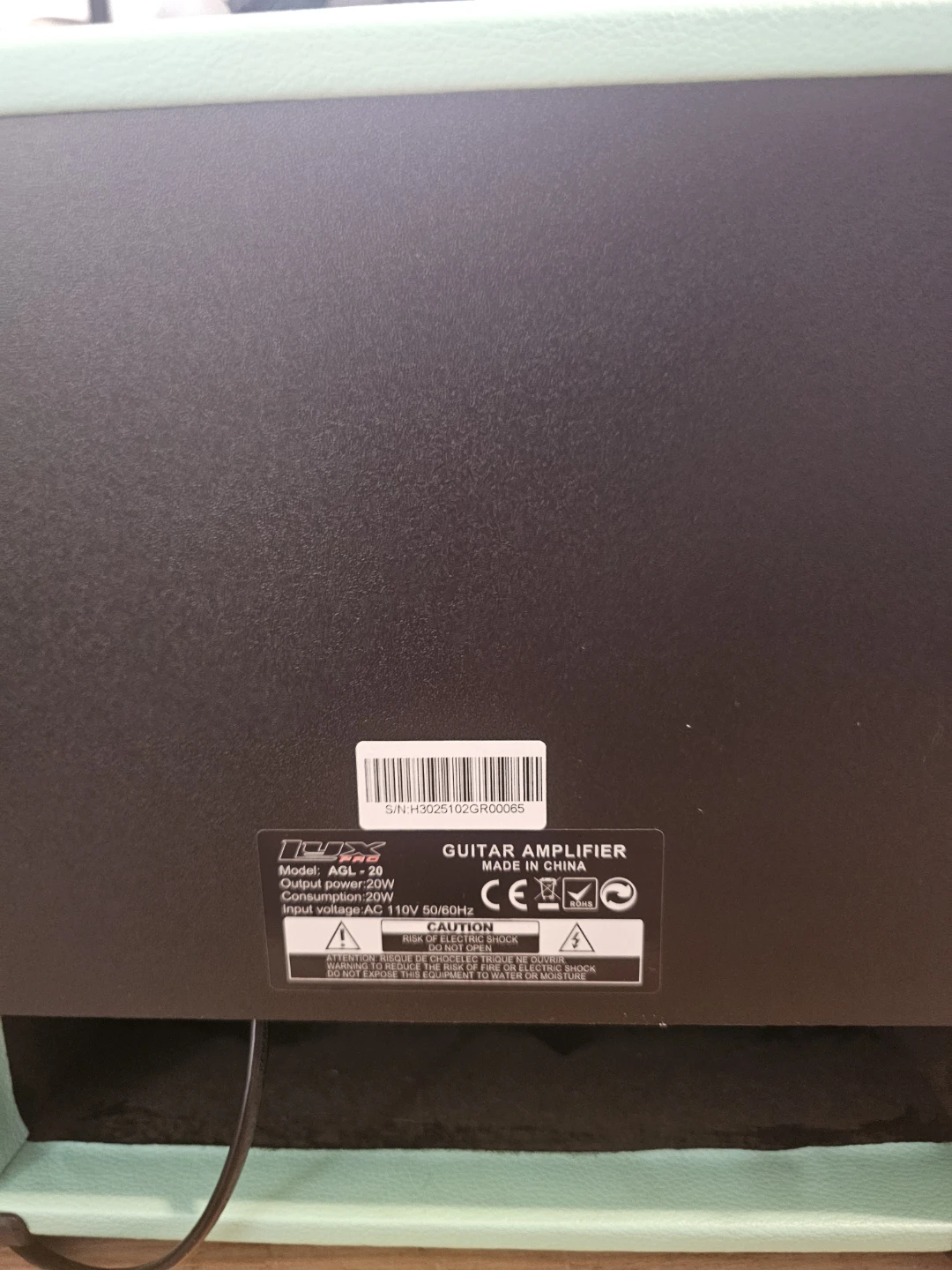 Max AGL-20 Guitar Amplifier - photo 2