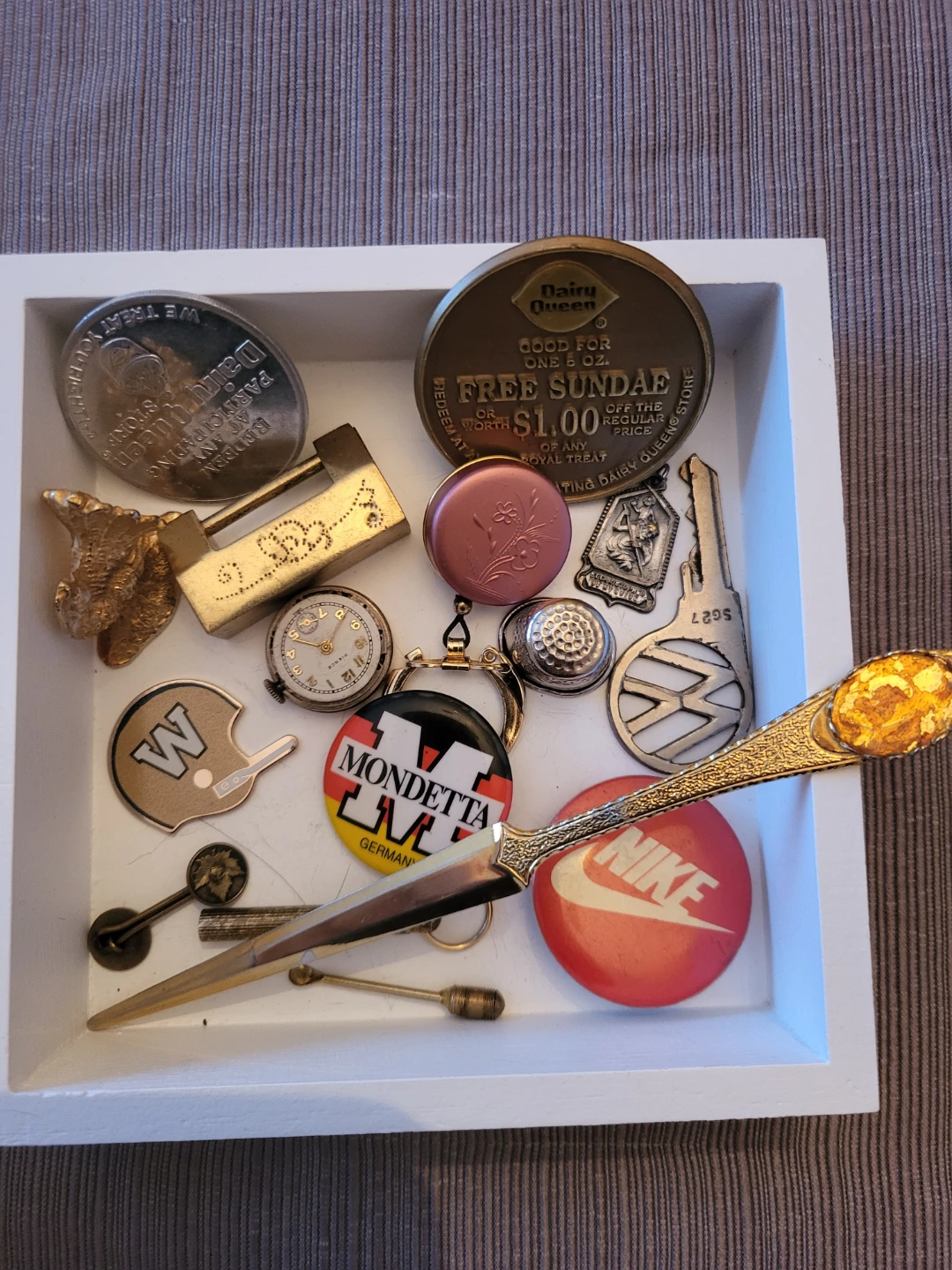 Assorted Collectible Lot: Dairy Queen, Nike, Mondetta & More