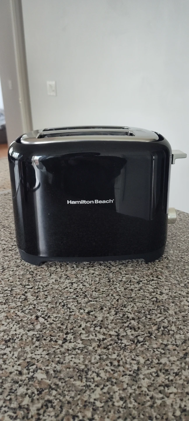 Hamilton Beach Black 2-Slice Toaster