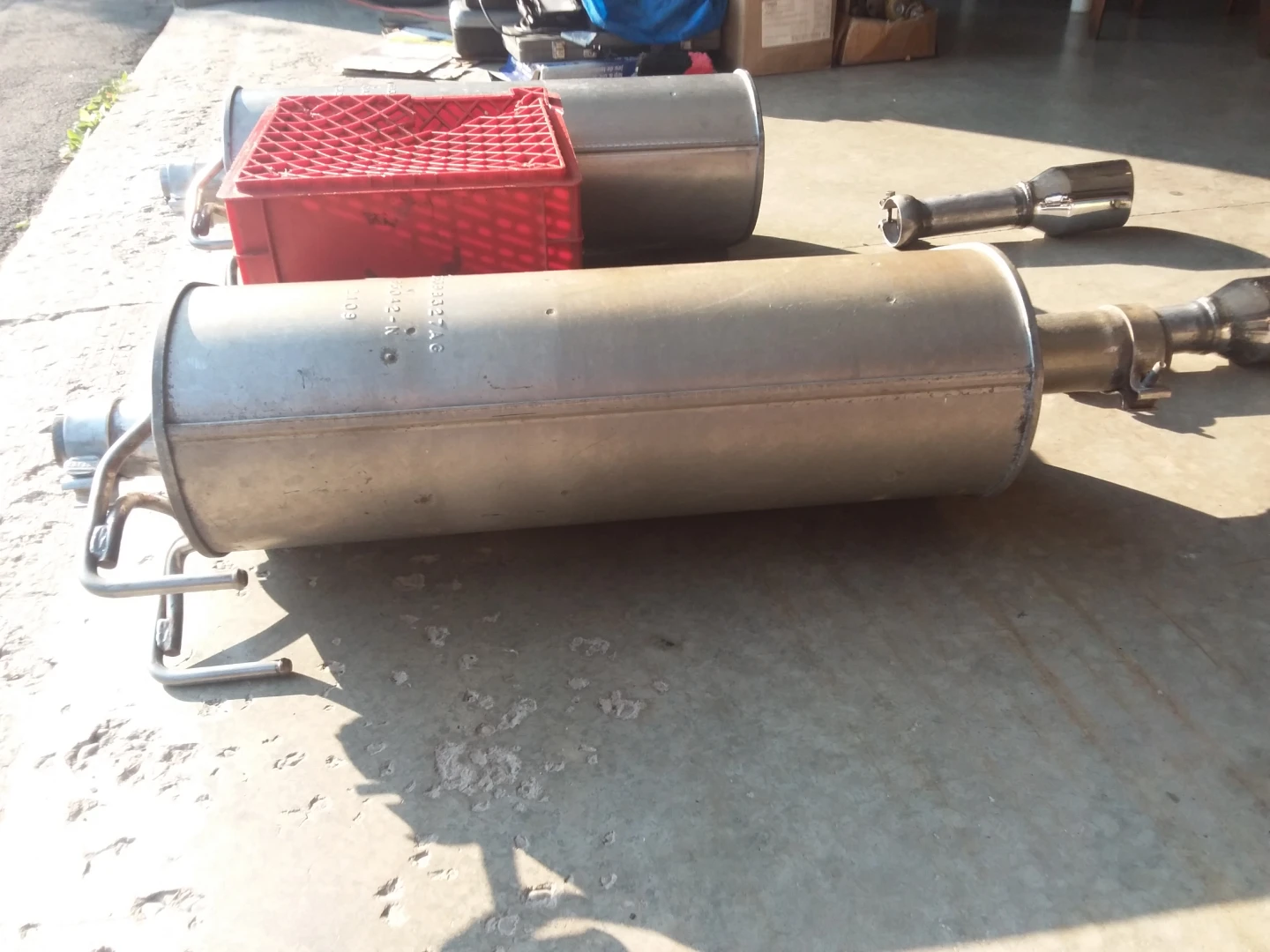 Muffler Exhaust Set part # 55398327AC for pick up trucks - photo 4