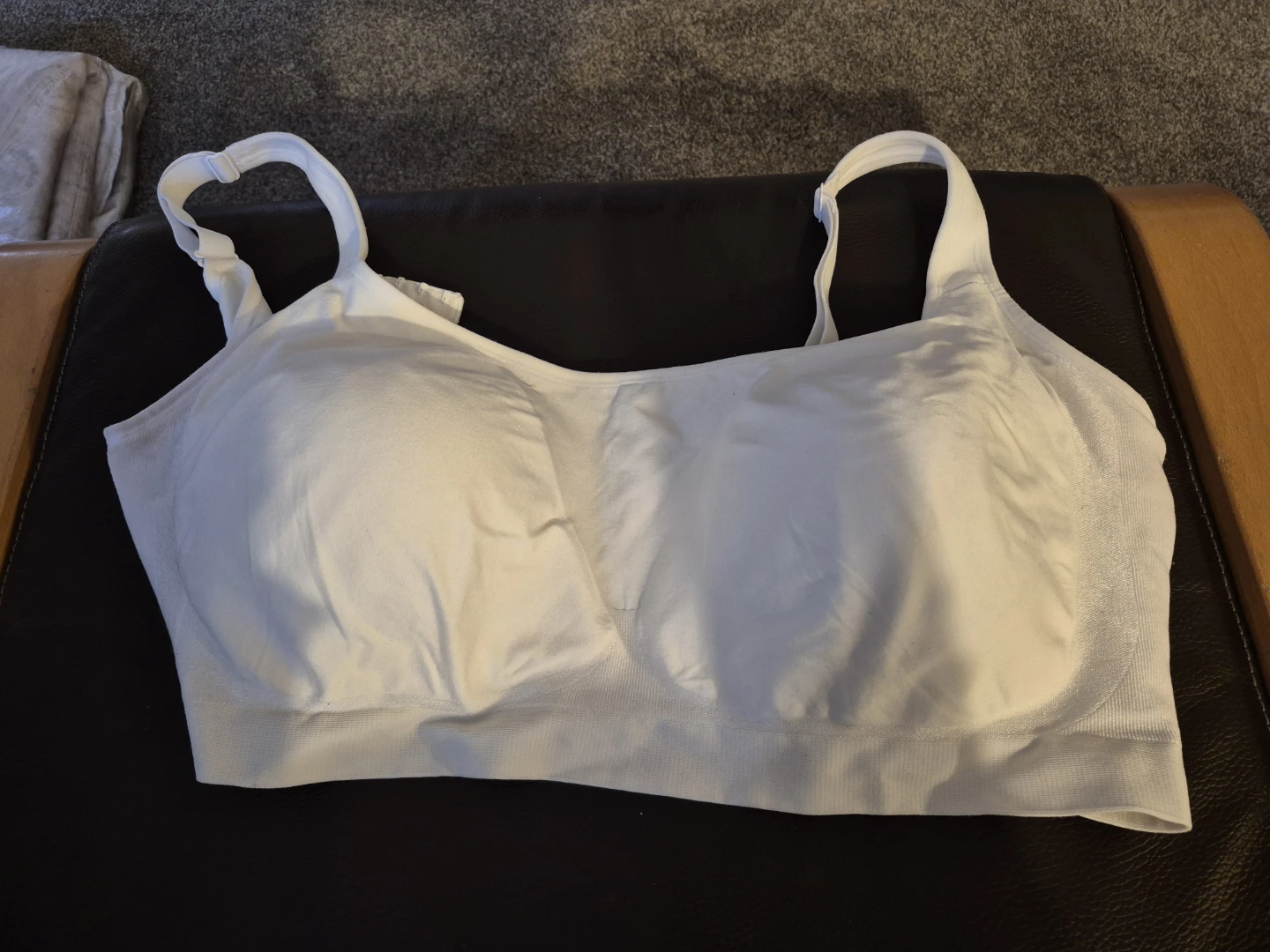 🌱Truekind 4XL White Sports Bra