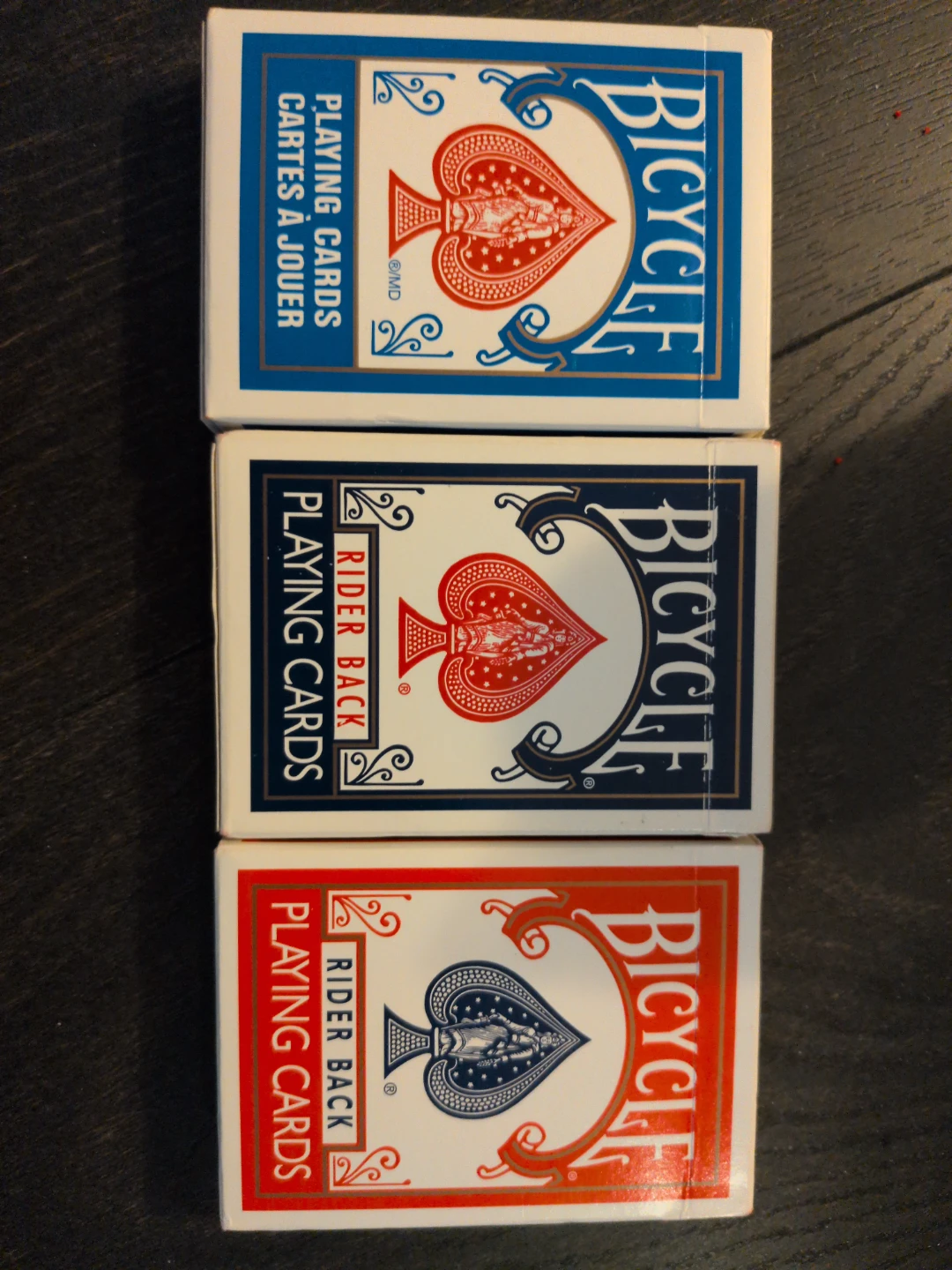 3 Cups and Balls Magic Trick Set with 3 Bicycle Playing Cards - photo 2