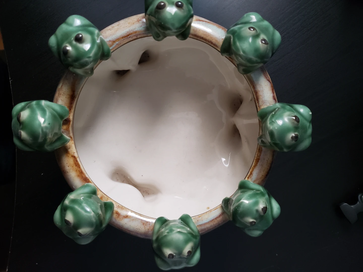 Ceramic Frog Planter Pot