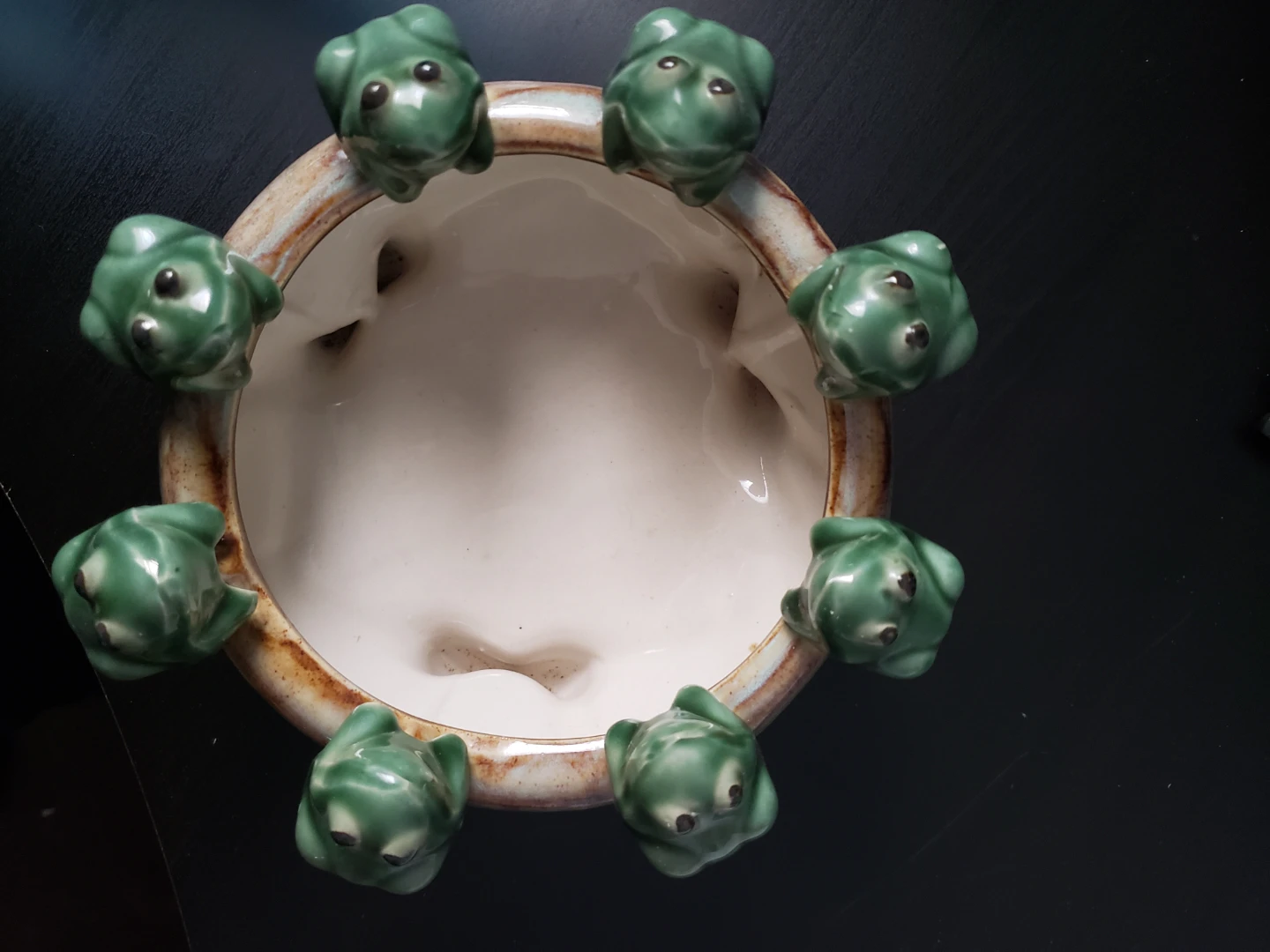 Ceramic Frog Planter Pot - photo 3