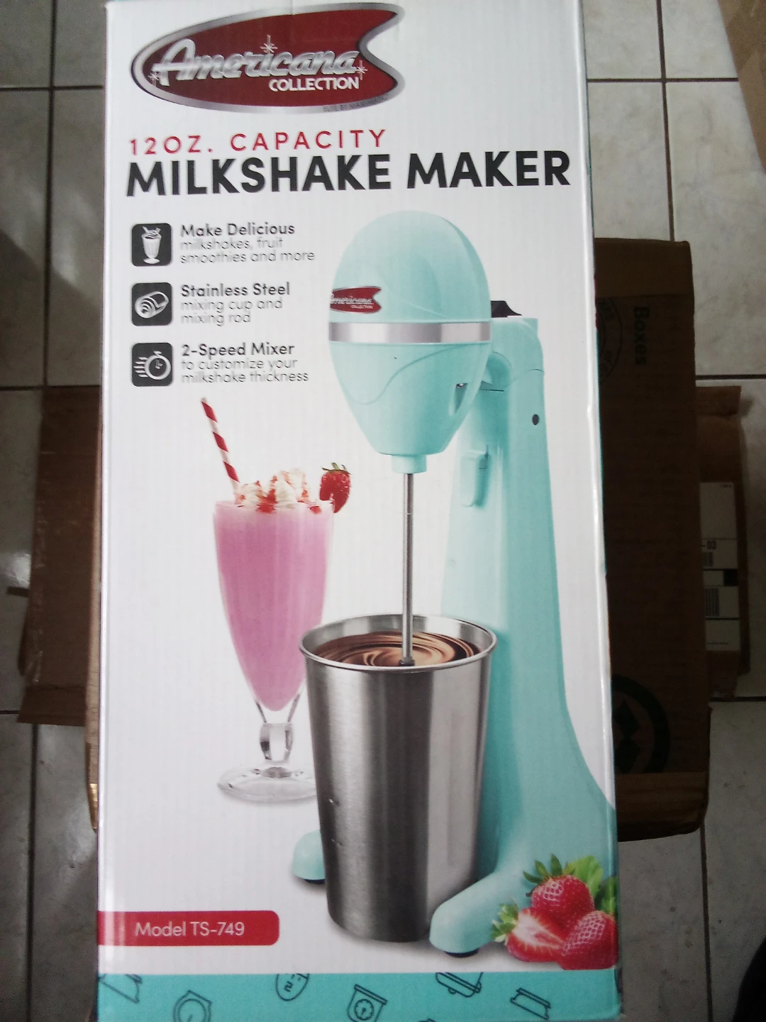 Americana Collection 12oz Milkshake Maker