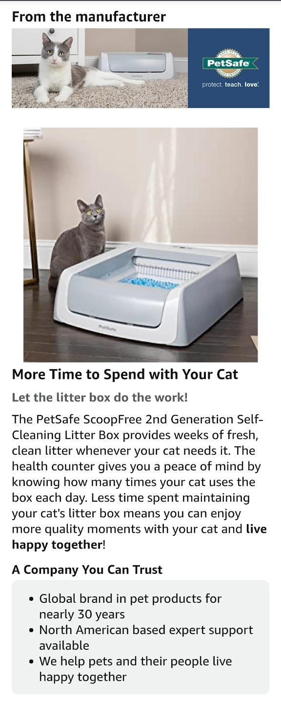 PetSafe ScoopFree Automatic Self-Cleaning Cat Litter Box 😻🚽 - photo 4