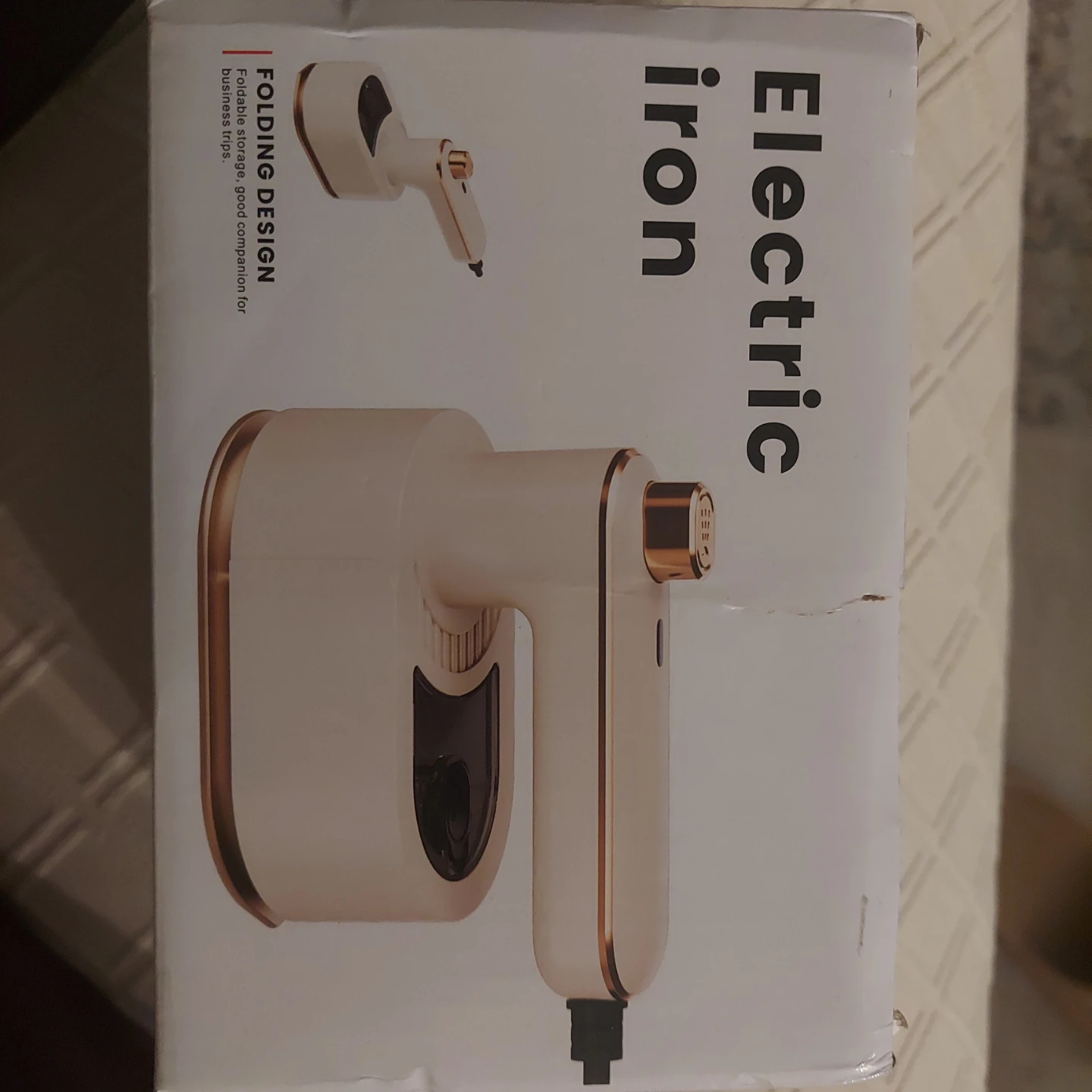 Brand new Folding Travel Electric Iron - photo 2