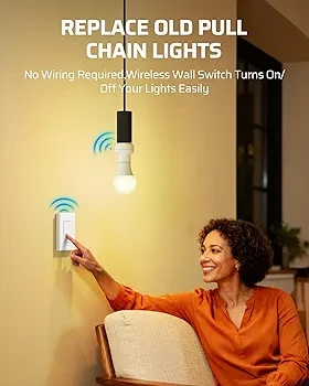 Dewenwils Wireless Light Switch and Receiver Kit - photo 2