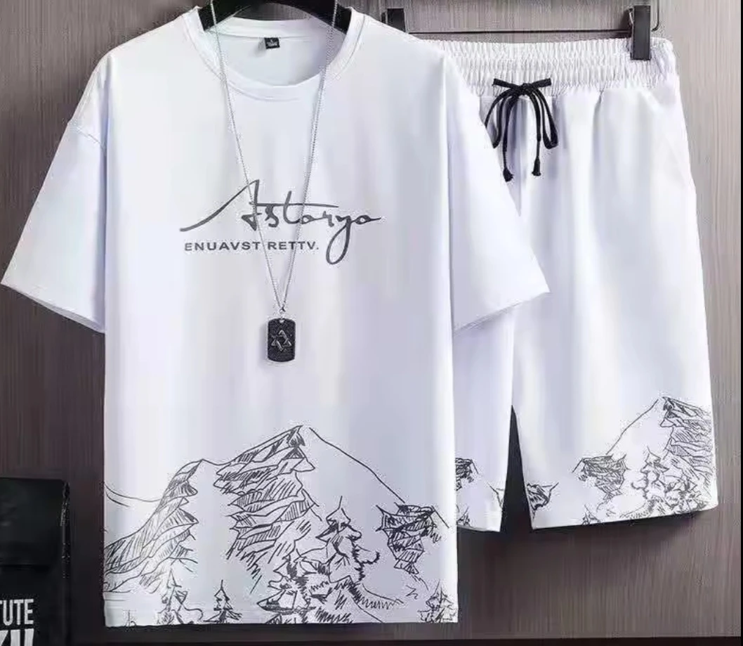 Men's T-Shirt and Shorts Set