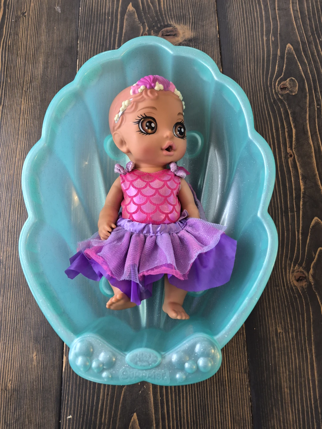 Baby Surprise Mermaid Doll with Shell
