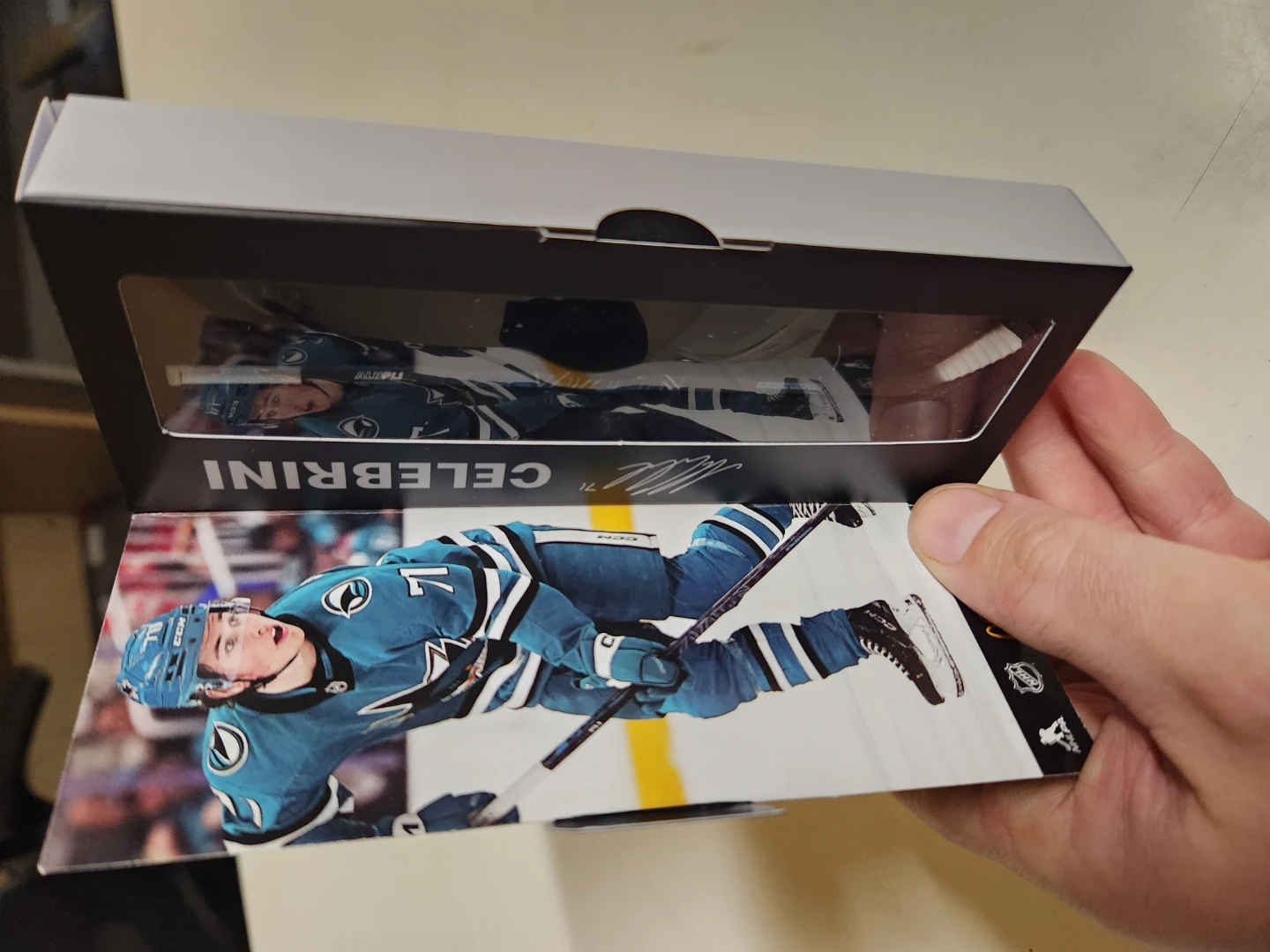 William Celebrini Hockey Card