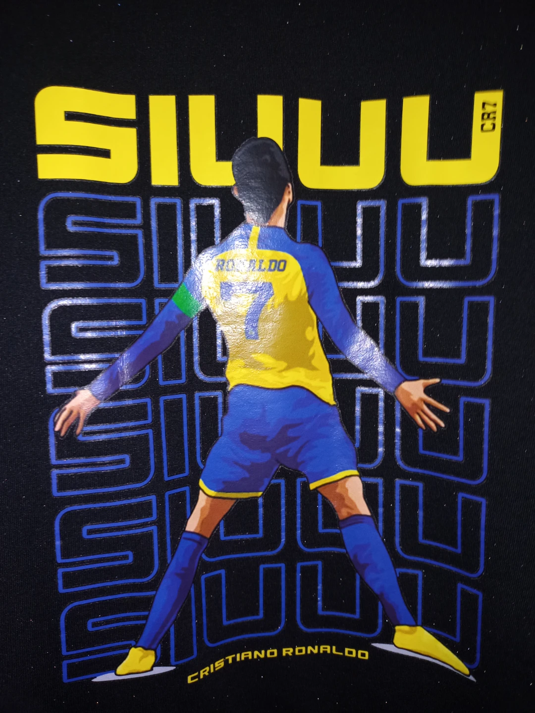 SIUUU Hoodie (Cristiano Renaldo) - Size Small - photo 4