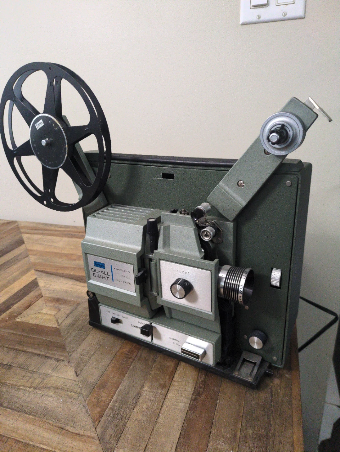 Vintage Sears Super 8 Motion Picture Projector Du-All 8