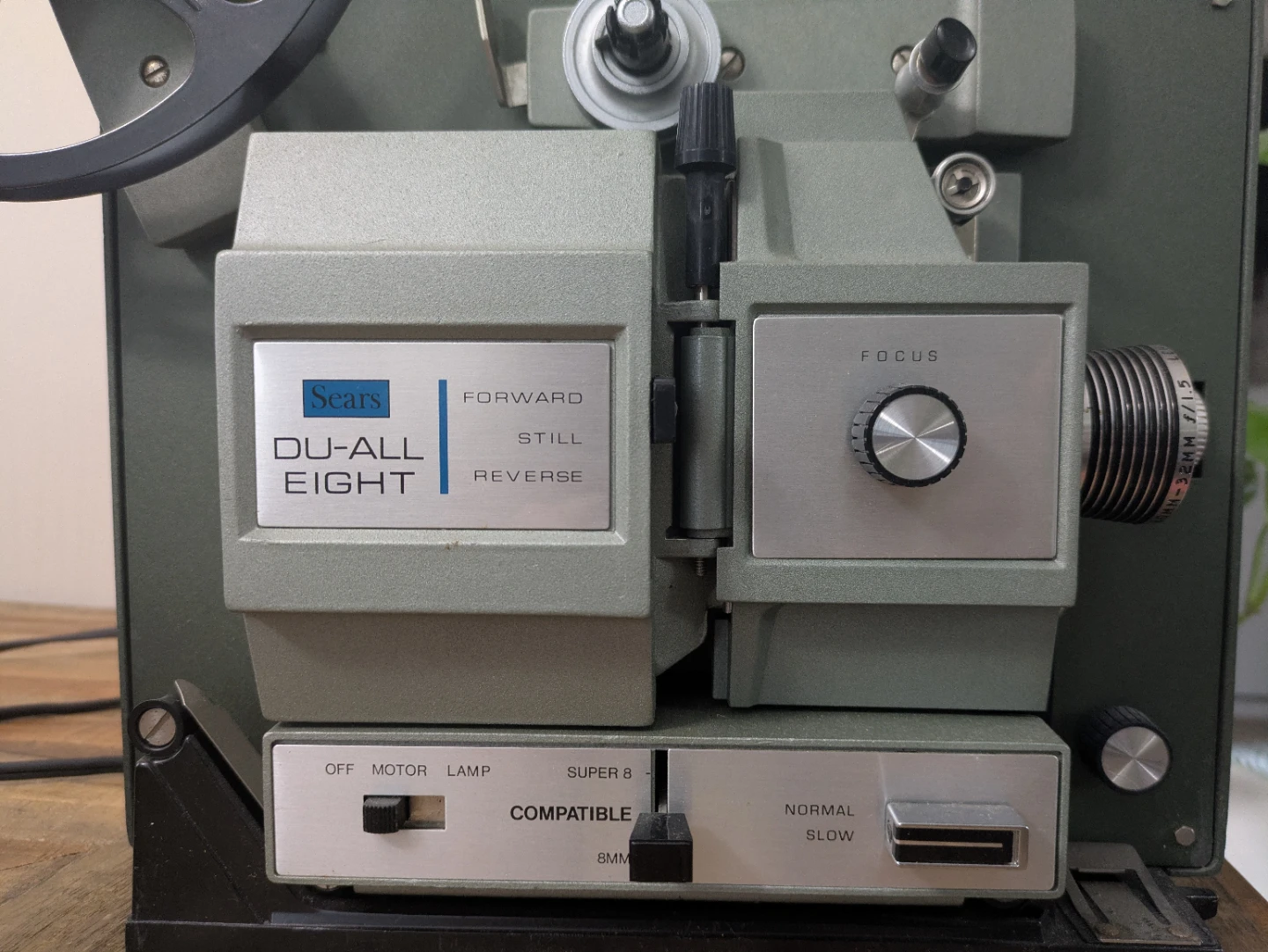 Vintage Sears Super 8 Motion Picture Projector Du-All 8 - photo 3