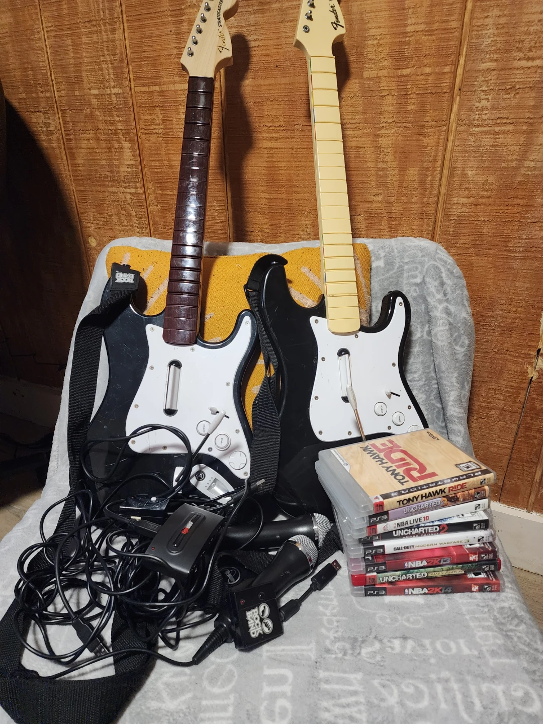Rock Band & Guitar Hero Bundle with PS3 Games