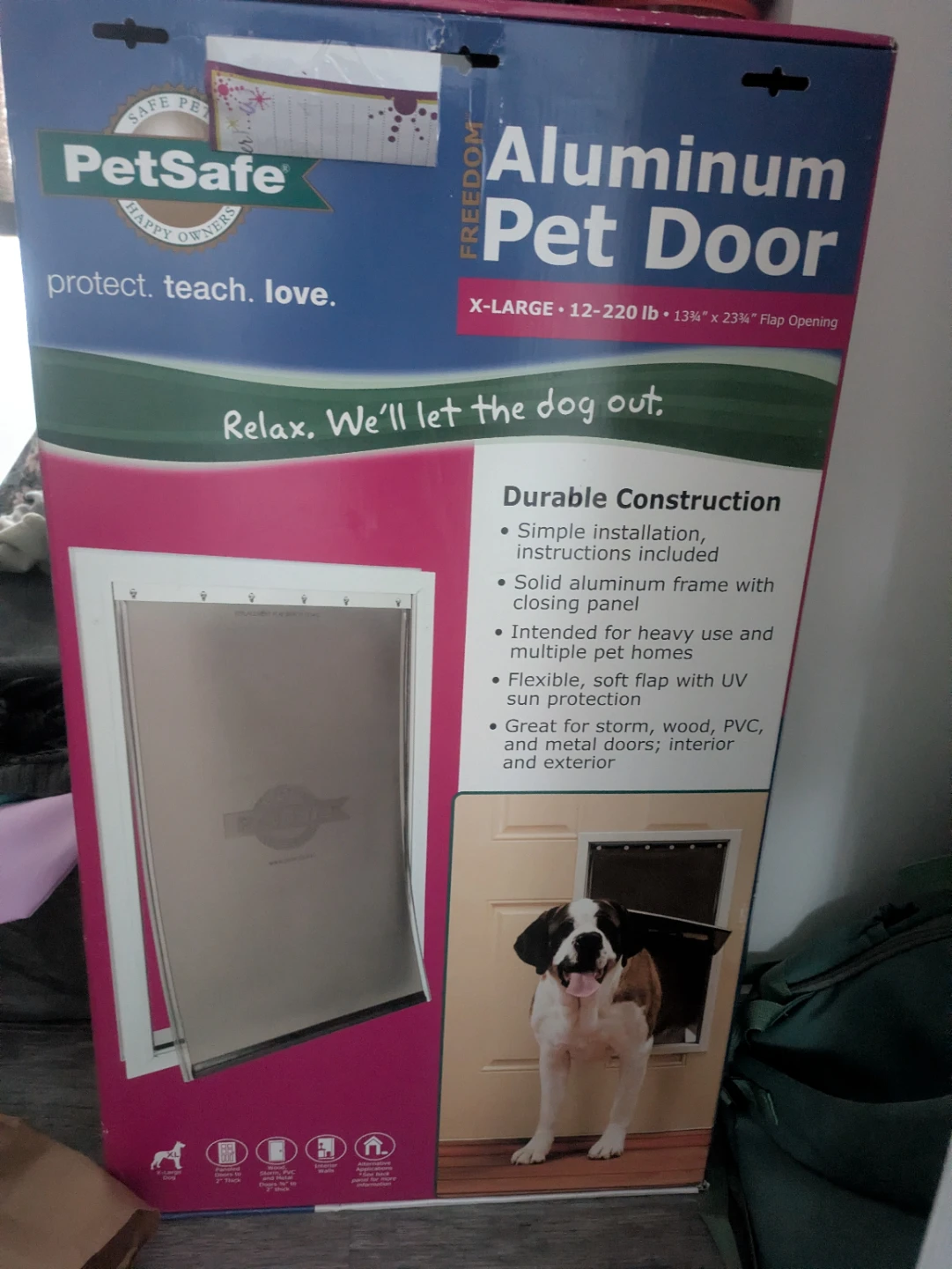 PetSafe Aluminum Pet Door X-LARGE
