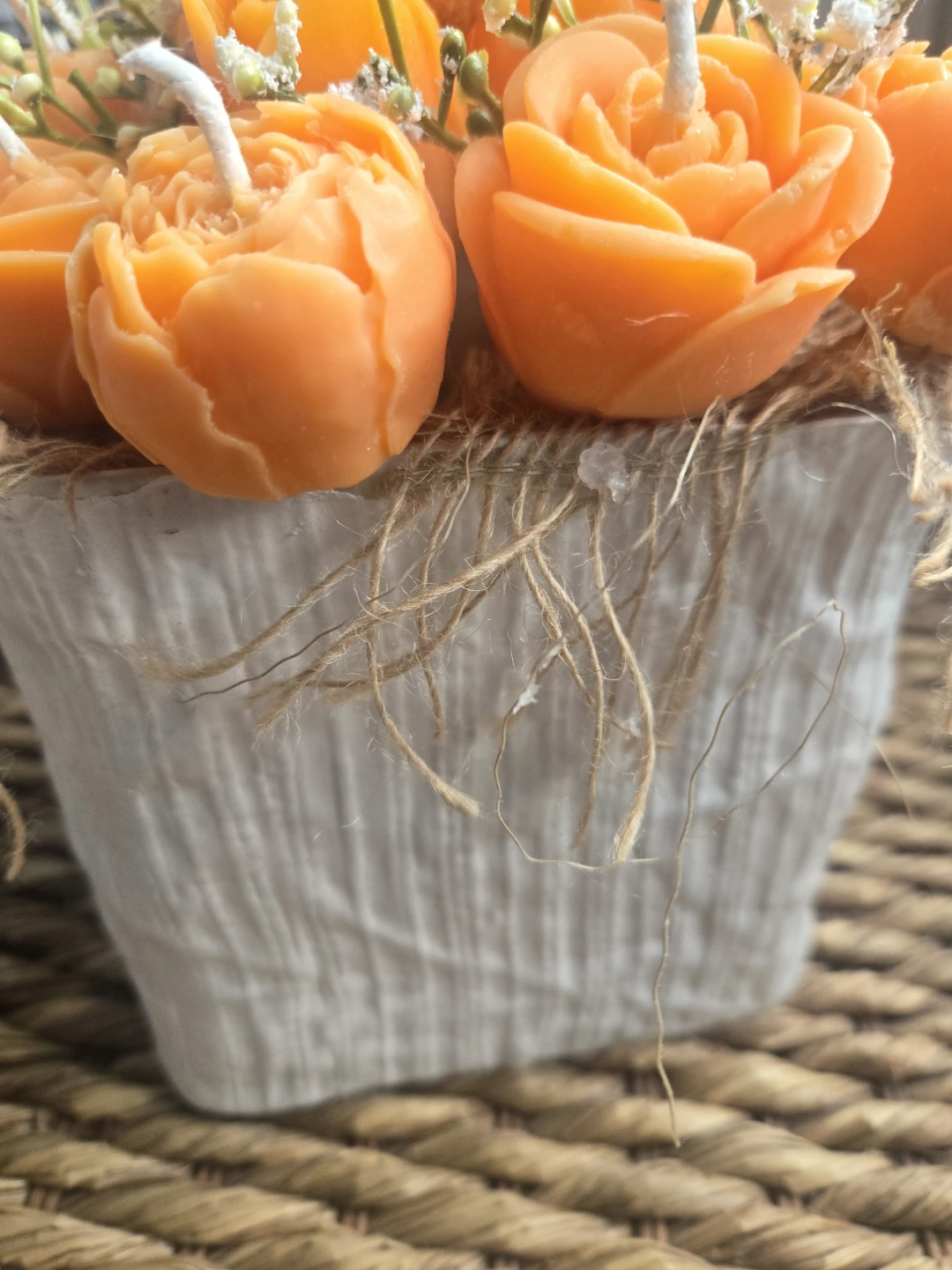 Candle flower bouquet - photo 2