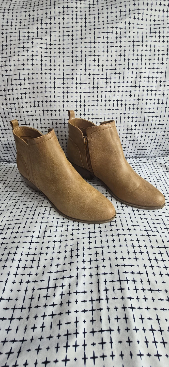 G by Guess Tan Suede Ankle Boots