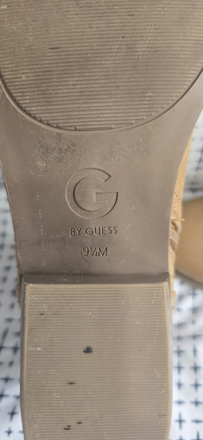 G by Guess Tan Suede Ankle Boots - photo 3