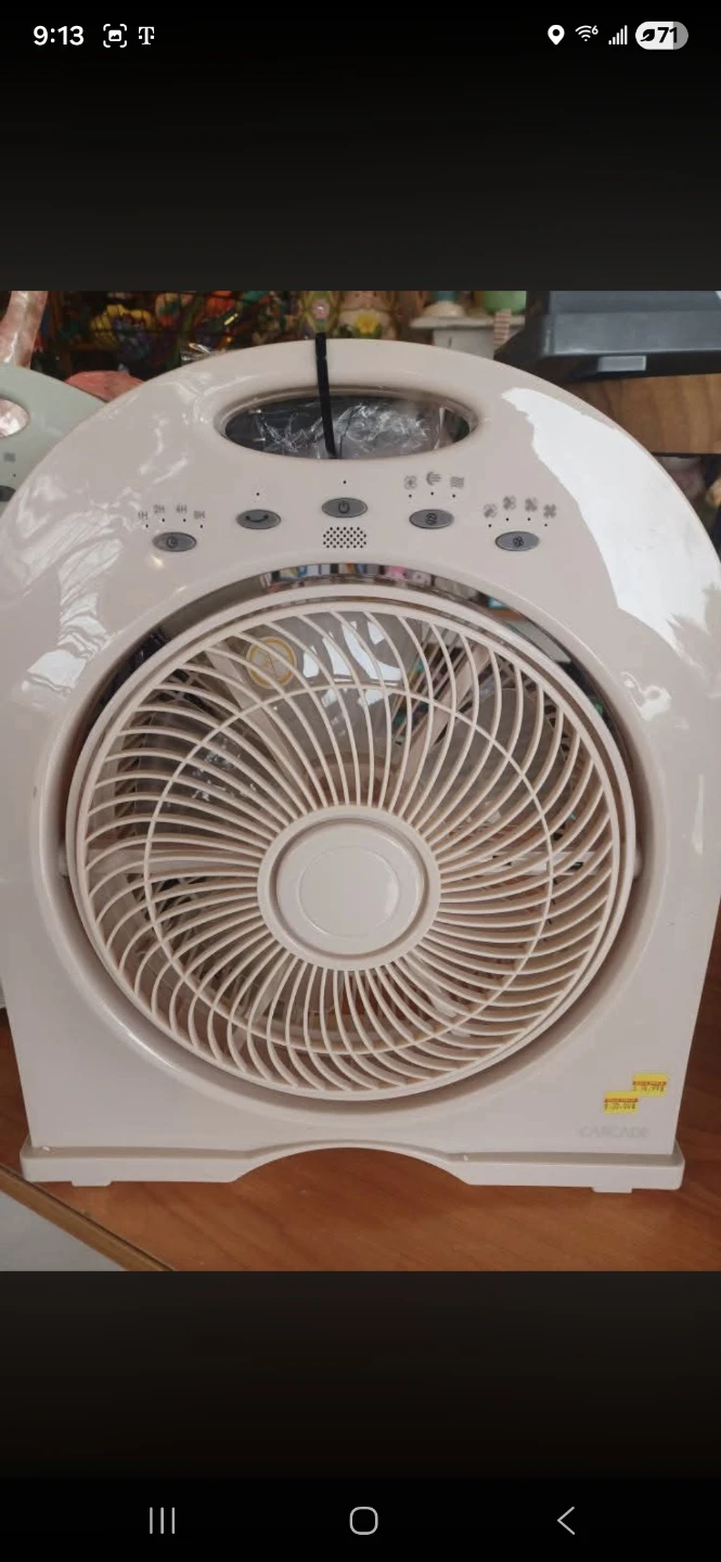 New Cascade Fan rechargeable $30 electric $20 each - photo 2