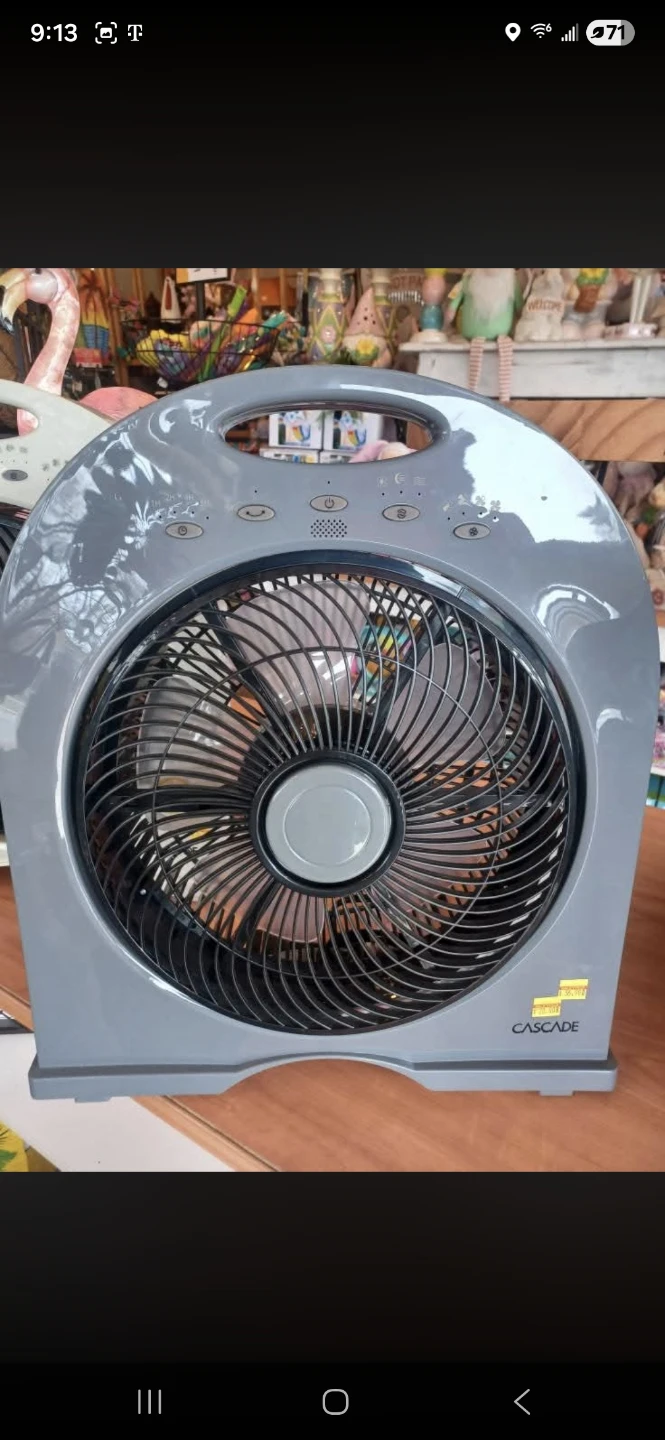 New Cascade Fan rechargeable $30 electric $20 each - photo 3