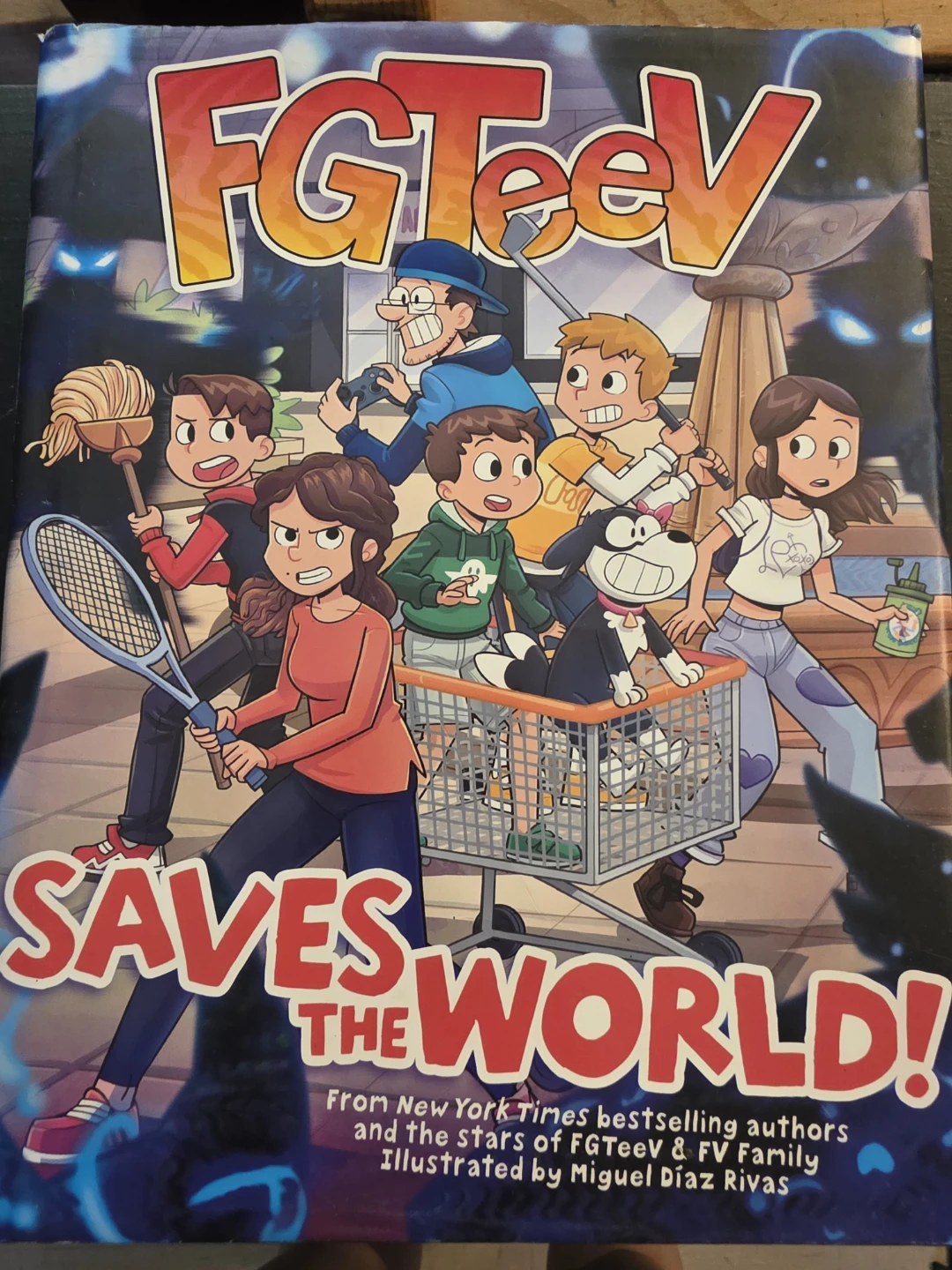 FGTeeV Saves the World! Book