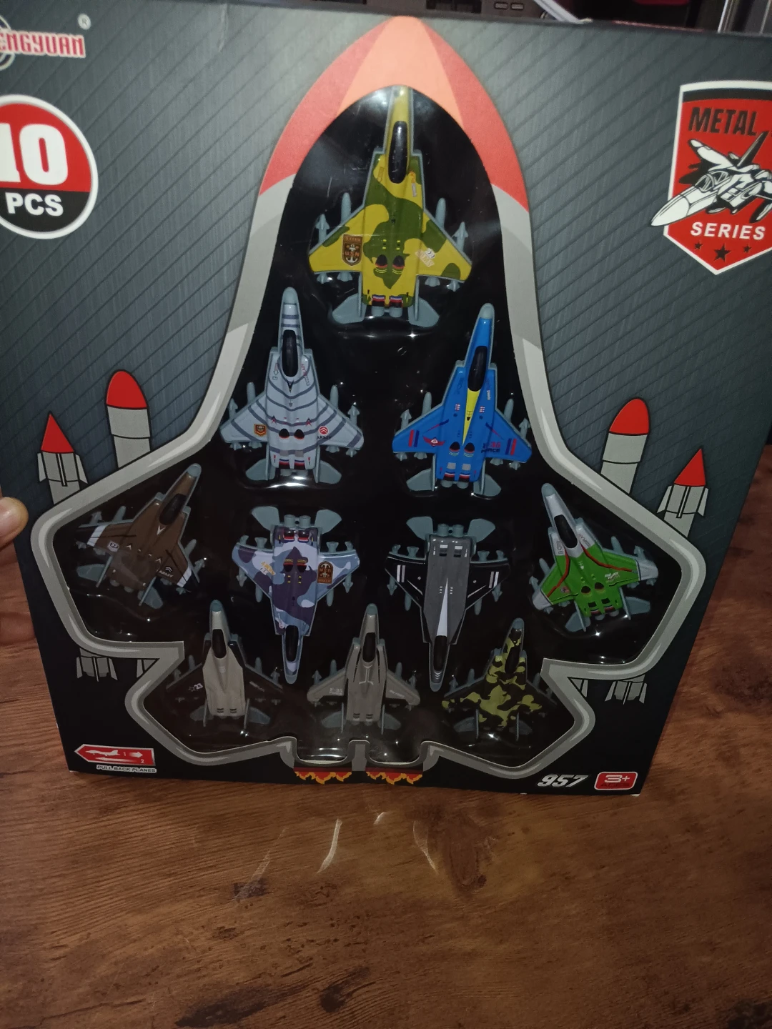 Metal Toy Fighter Jets - 10 Piece Set - photo 3