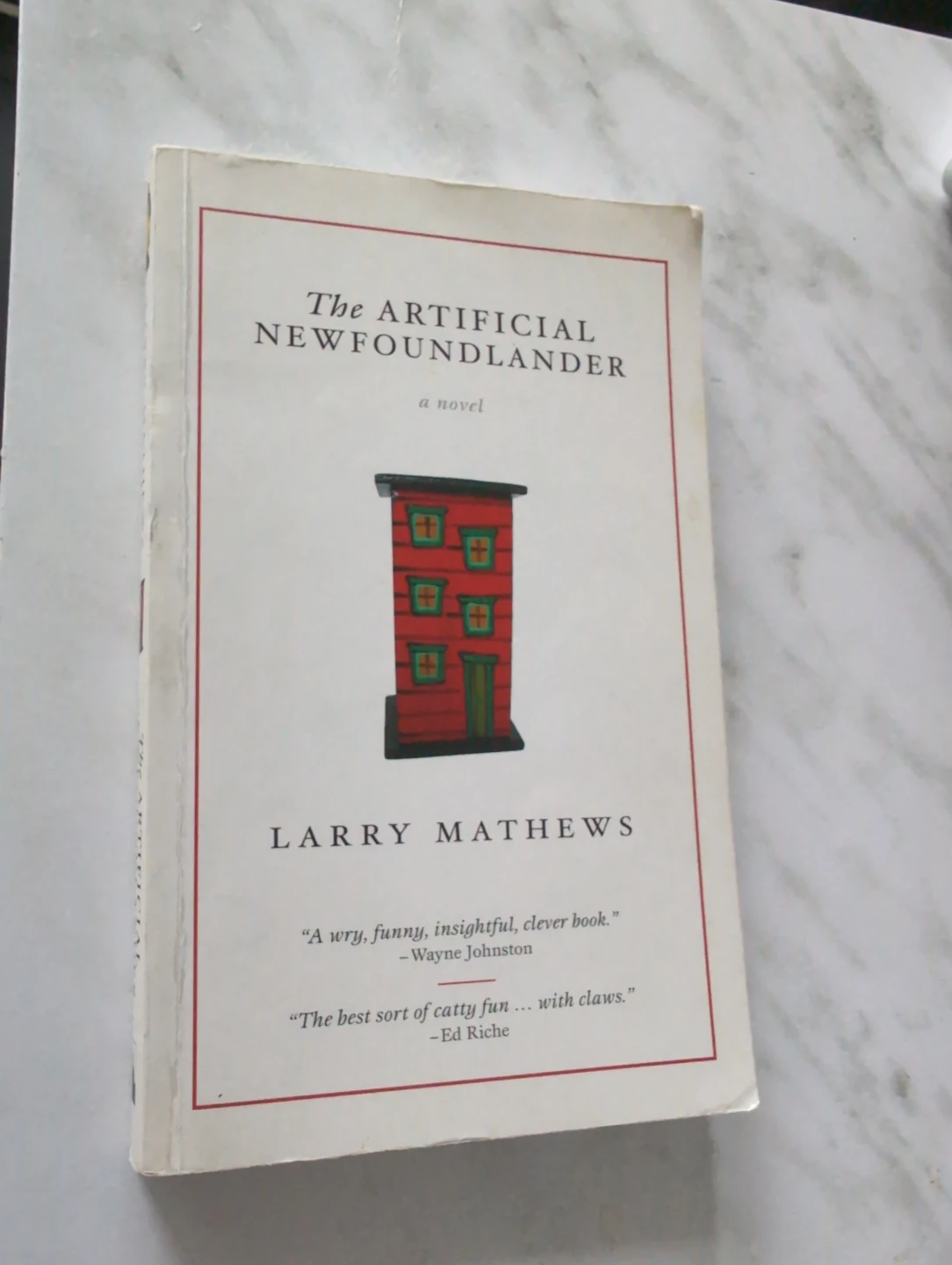 The Artificial Newfoundlander by Larry Mathews Novel