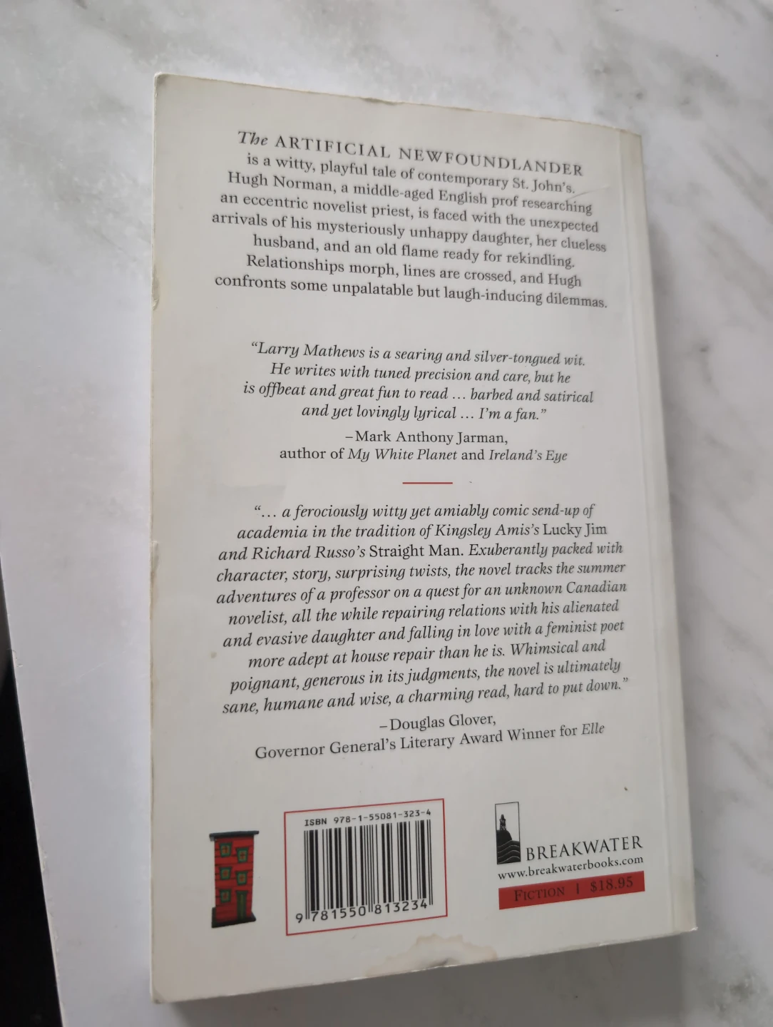 The Artificial Newfoundlander by Larry Mathews Novel - photo 2