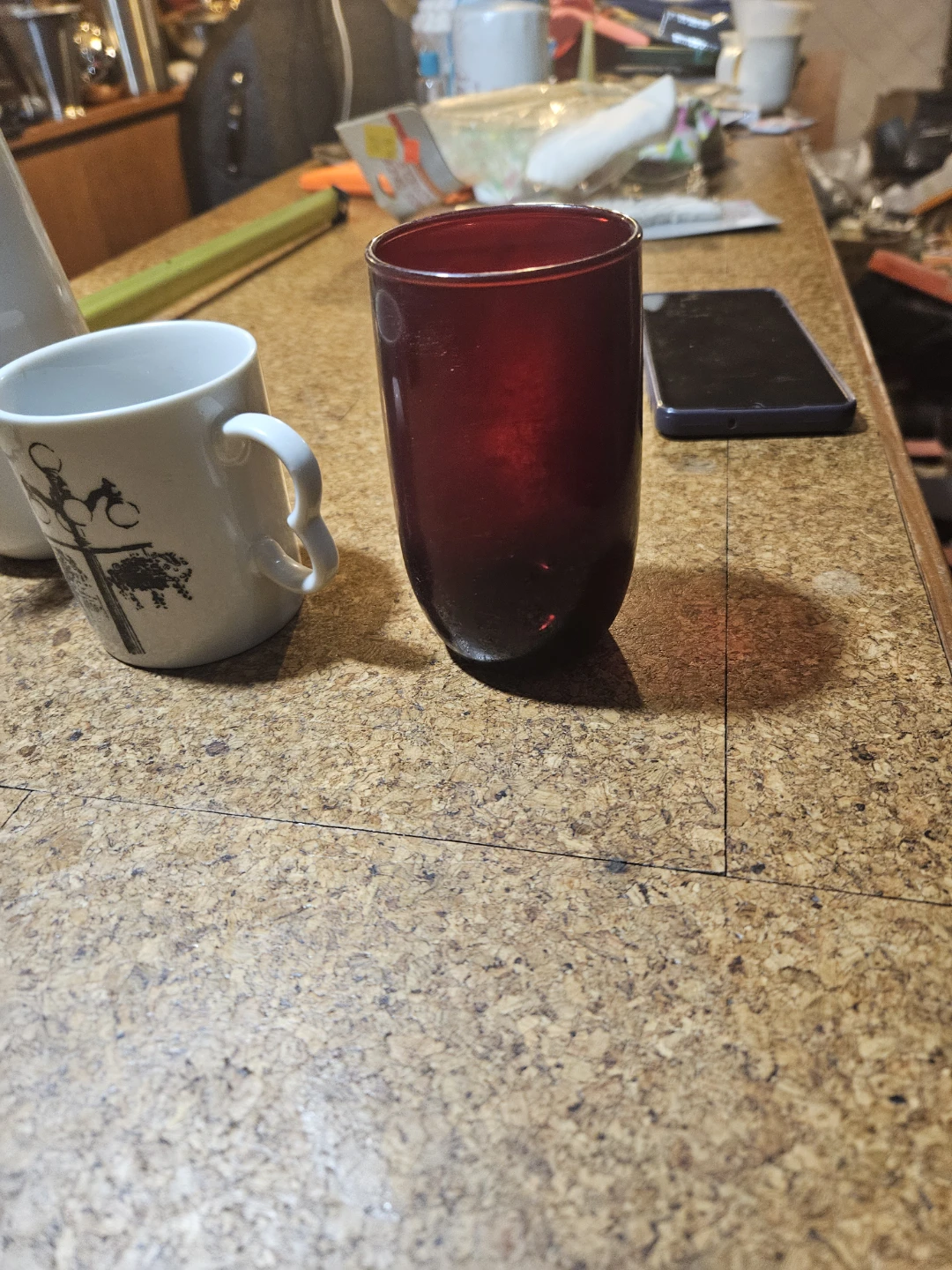 White Mug with Cityscape Design - Made in China - photo 2
