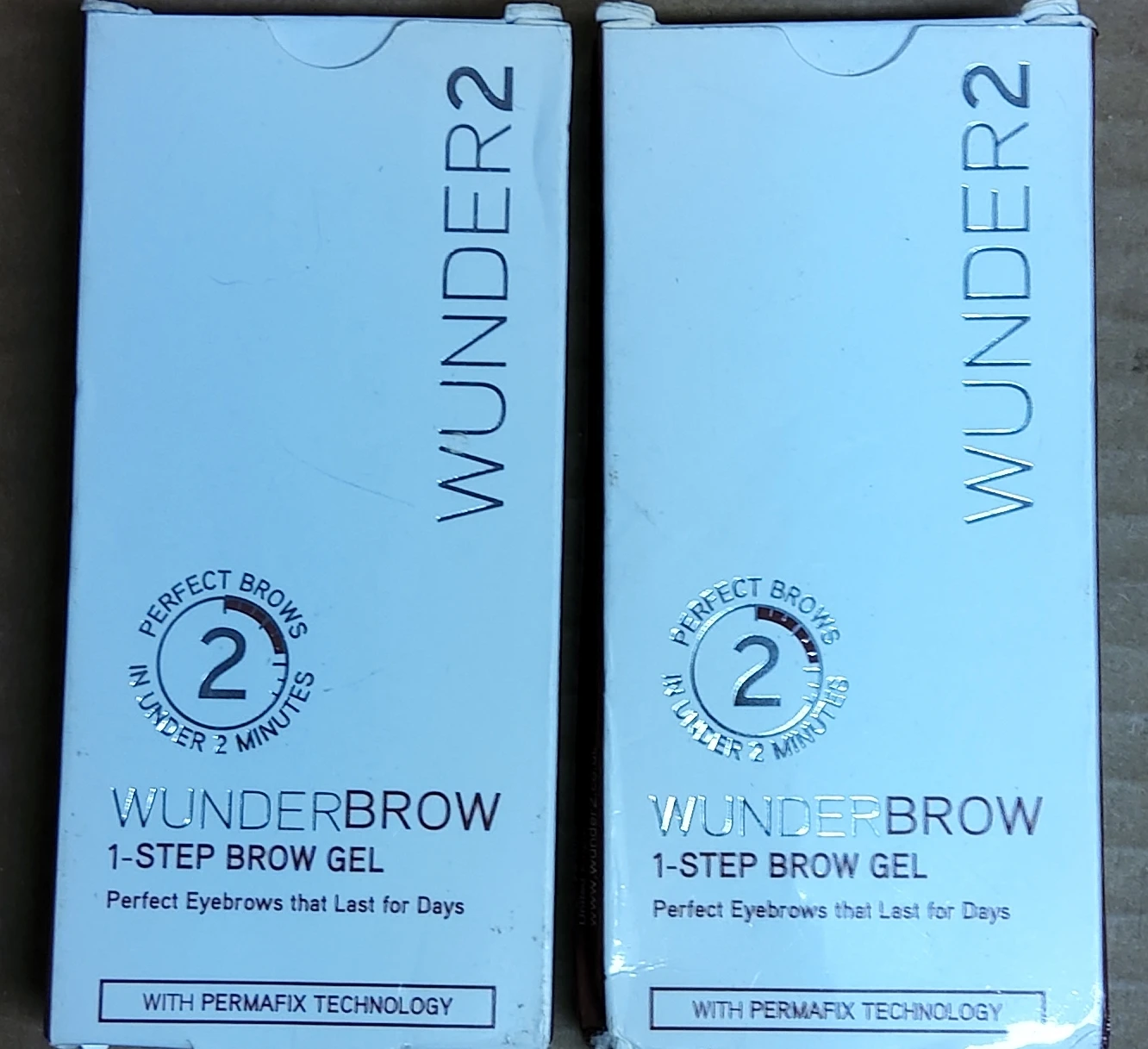 Wunder2 Wunderbrow 1-Step Brow Gel - Black/Brown & Brunette