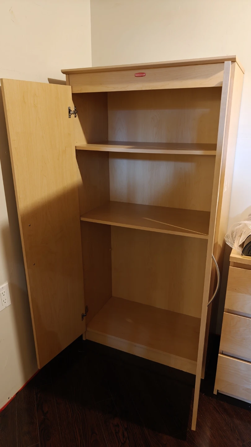 Rubbermaid Wooden Wardrobe