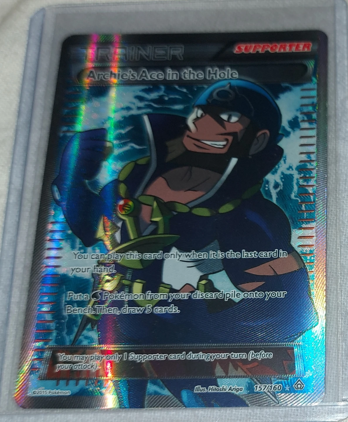 Archie's Ace in the Hole full art non-mint - photo 3